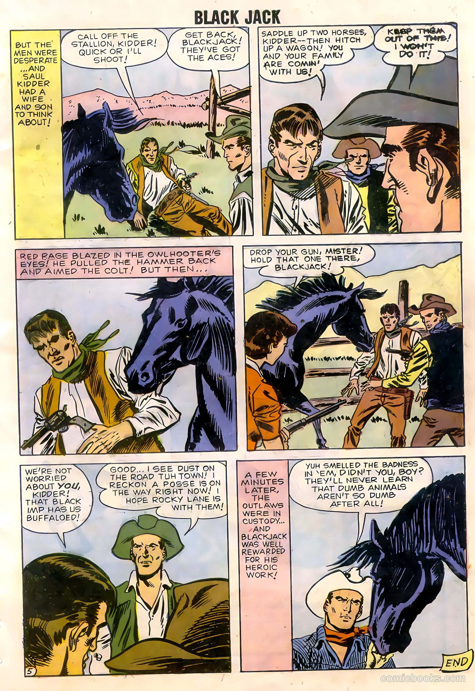 Rocky Lane's Black Jack #22 — page 15 of 66