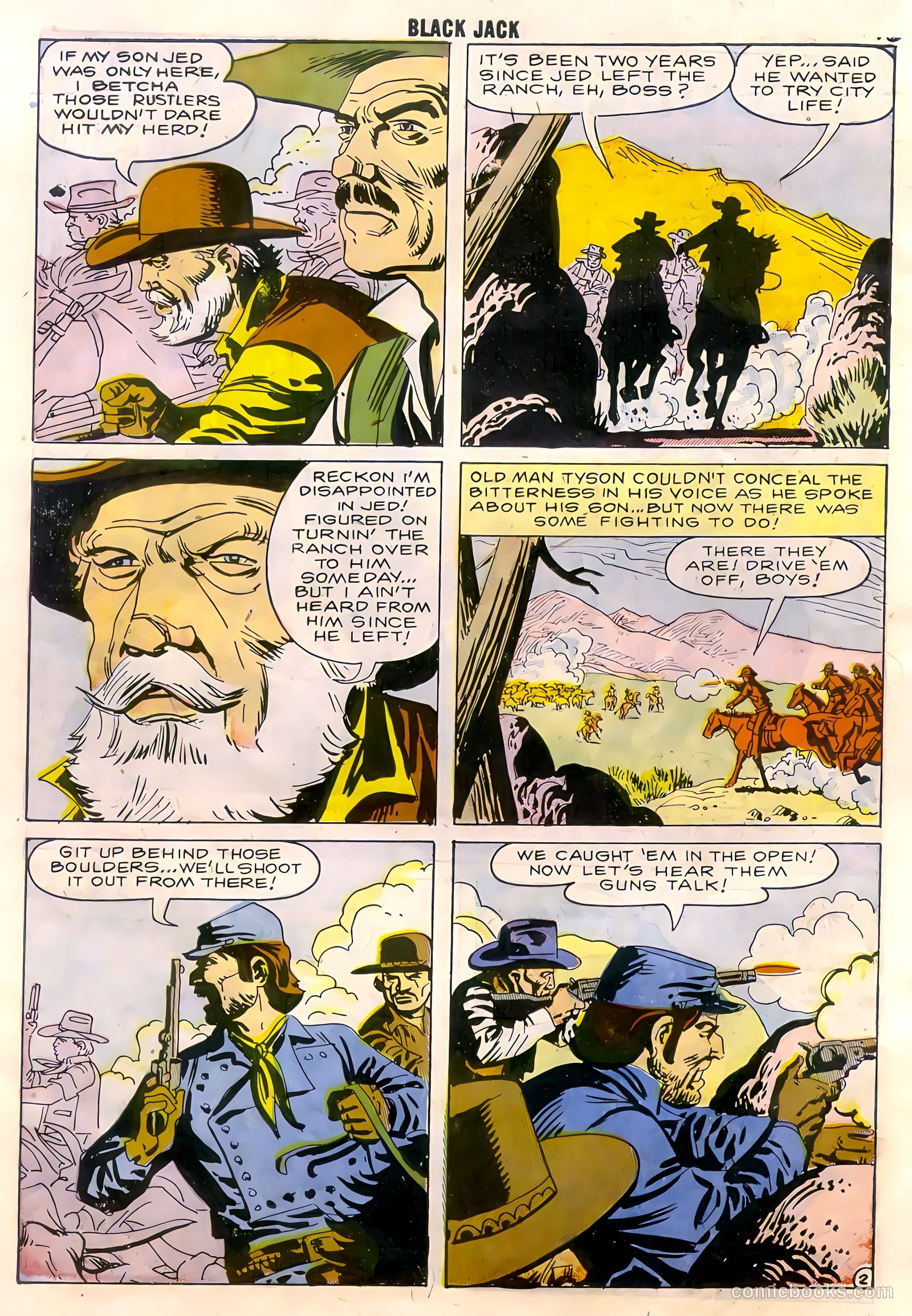 Rocky Lane's Black Jack #22 — page 18 of 66