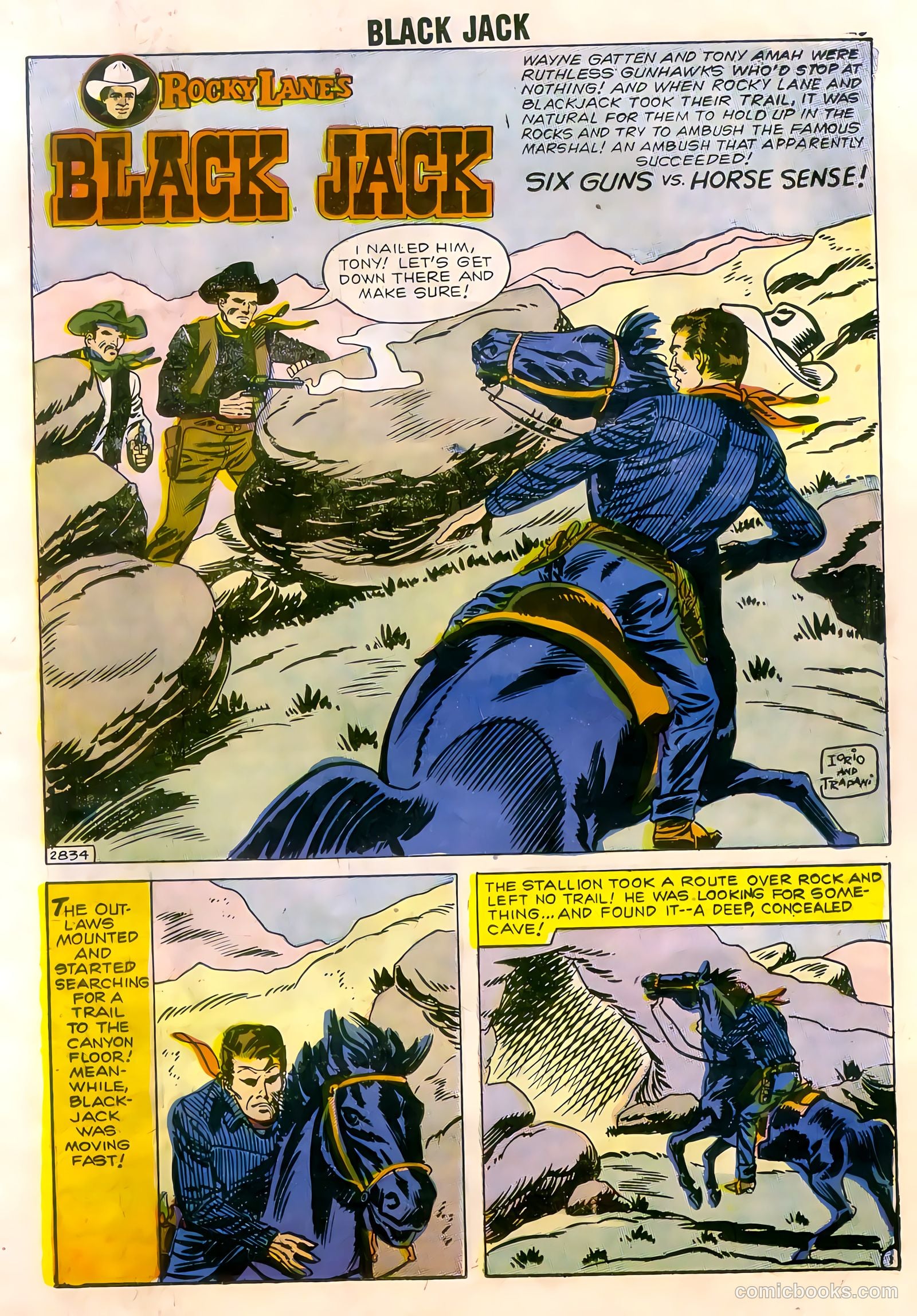 Rocky Lane's Black Jack #22 — page 29 of 66