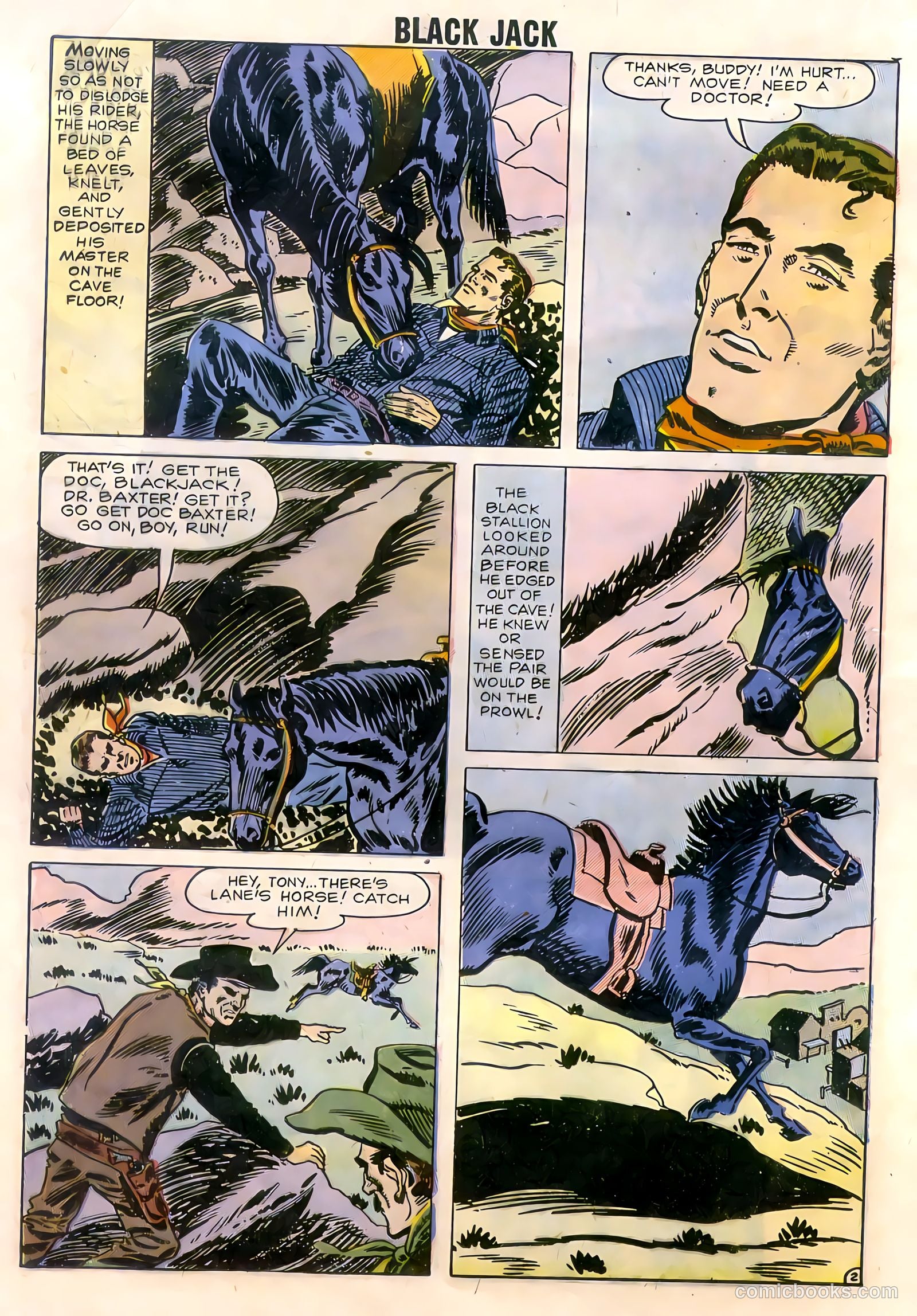 Rocky Lane's Black Jack #22 — page 30 of 66