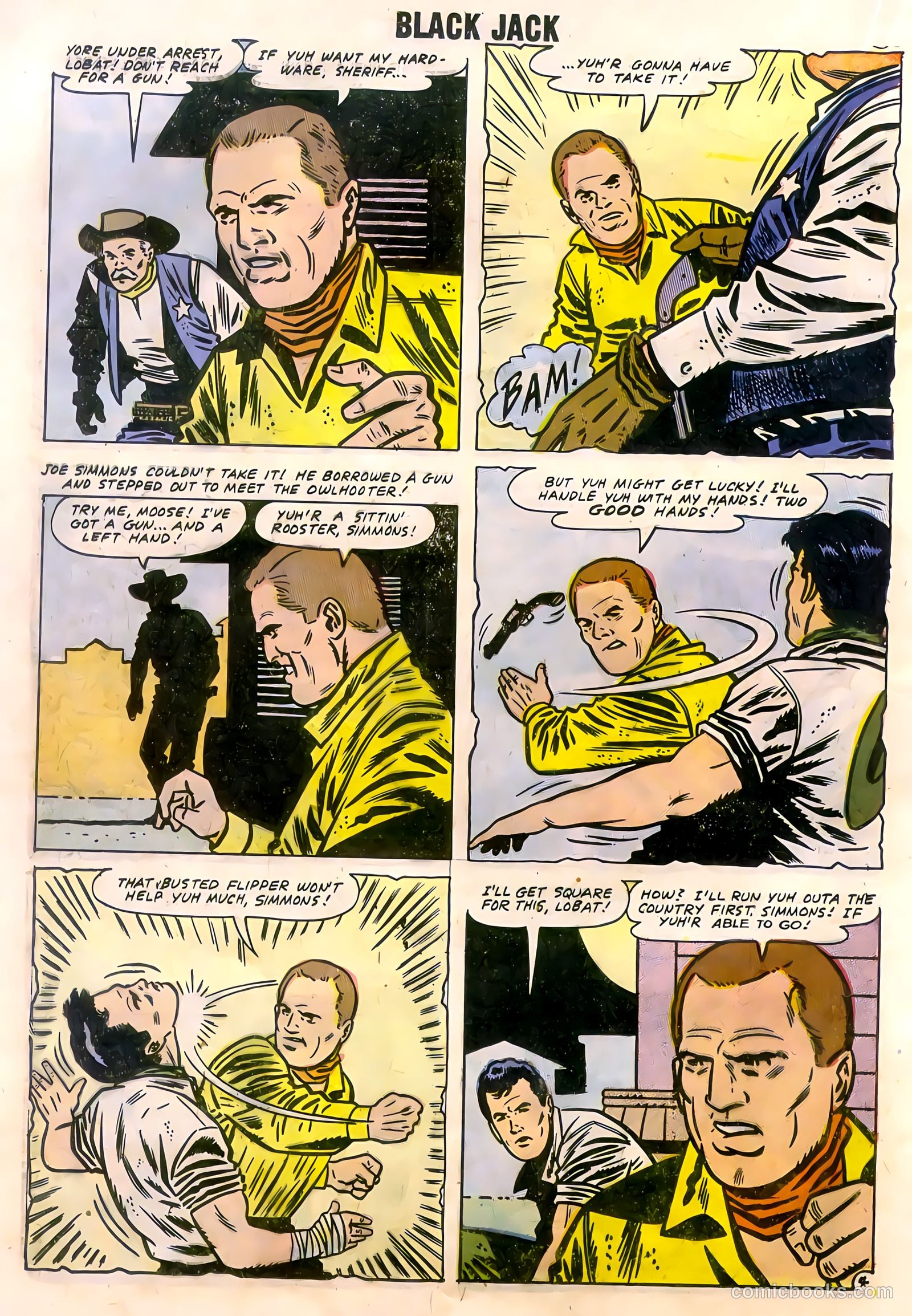 Rocky Lane's Black Jack #22 — page 38 of 66