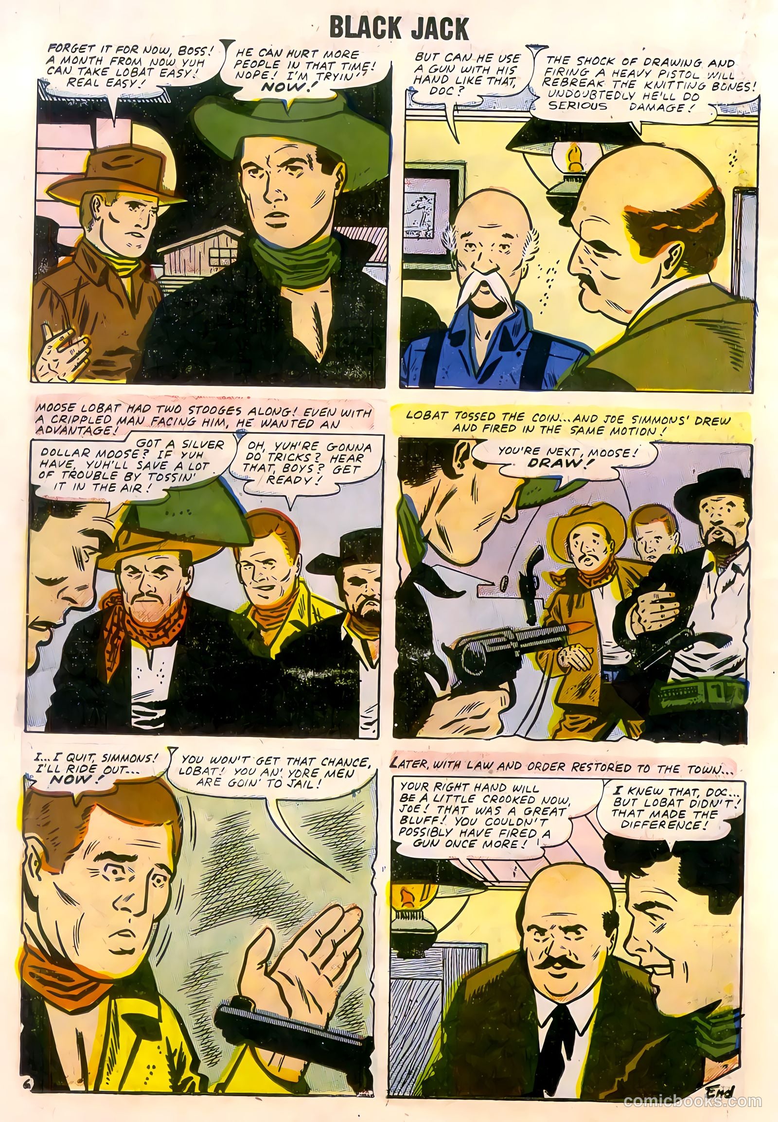 Rocky Lane's Black Jack #22 — page 40 of 66