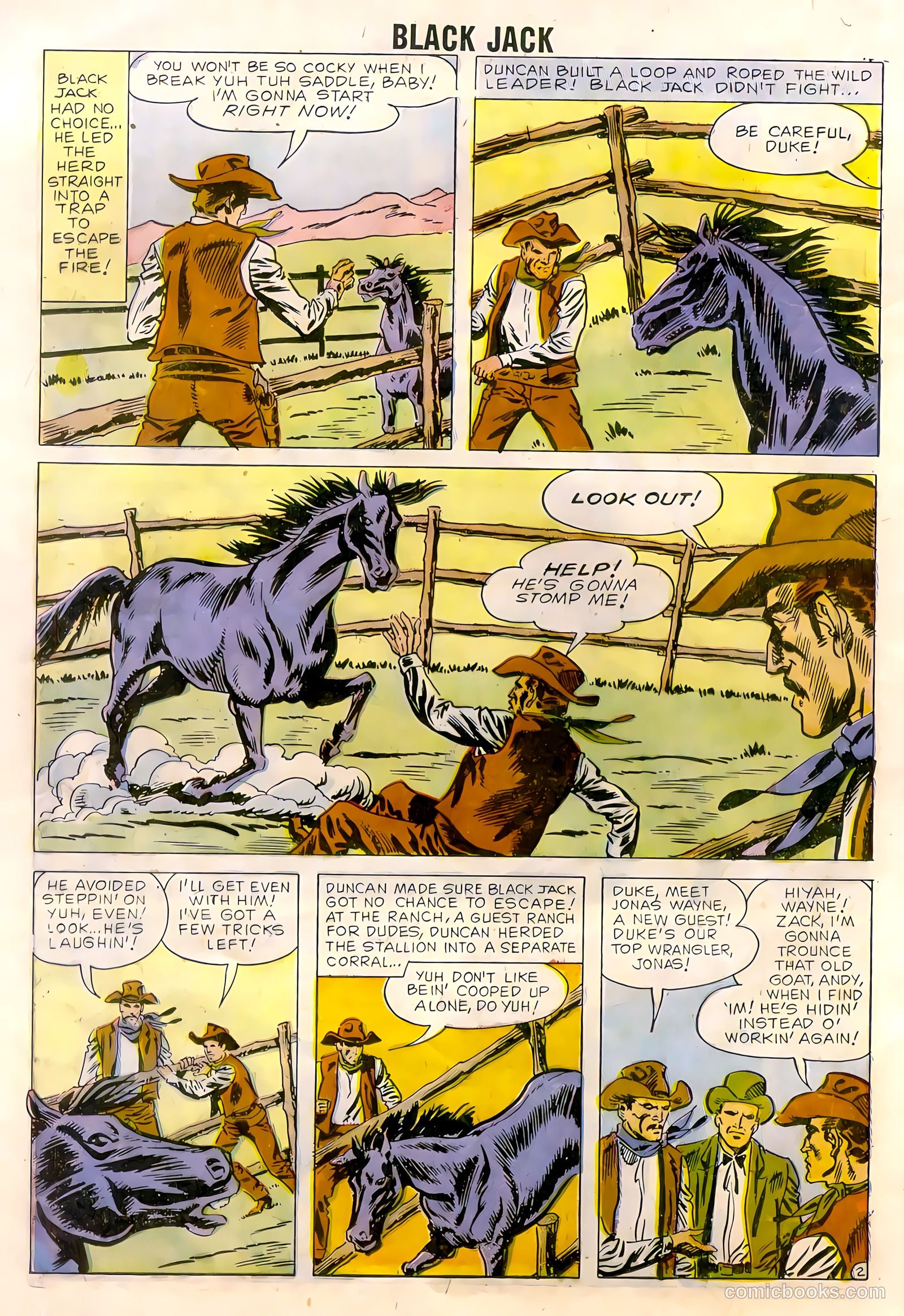 Rocky Lane's Black Jack #22 — page 44 of 66
