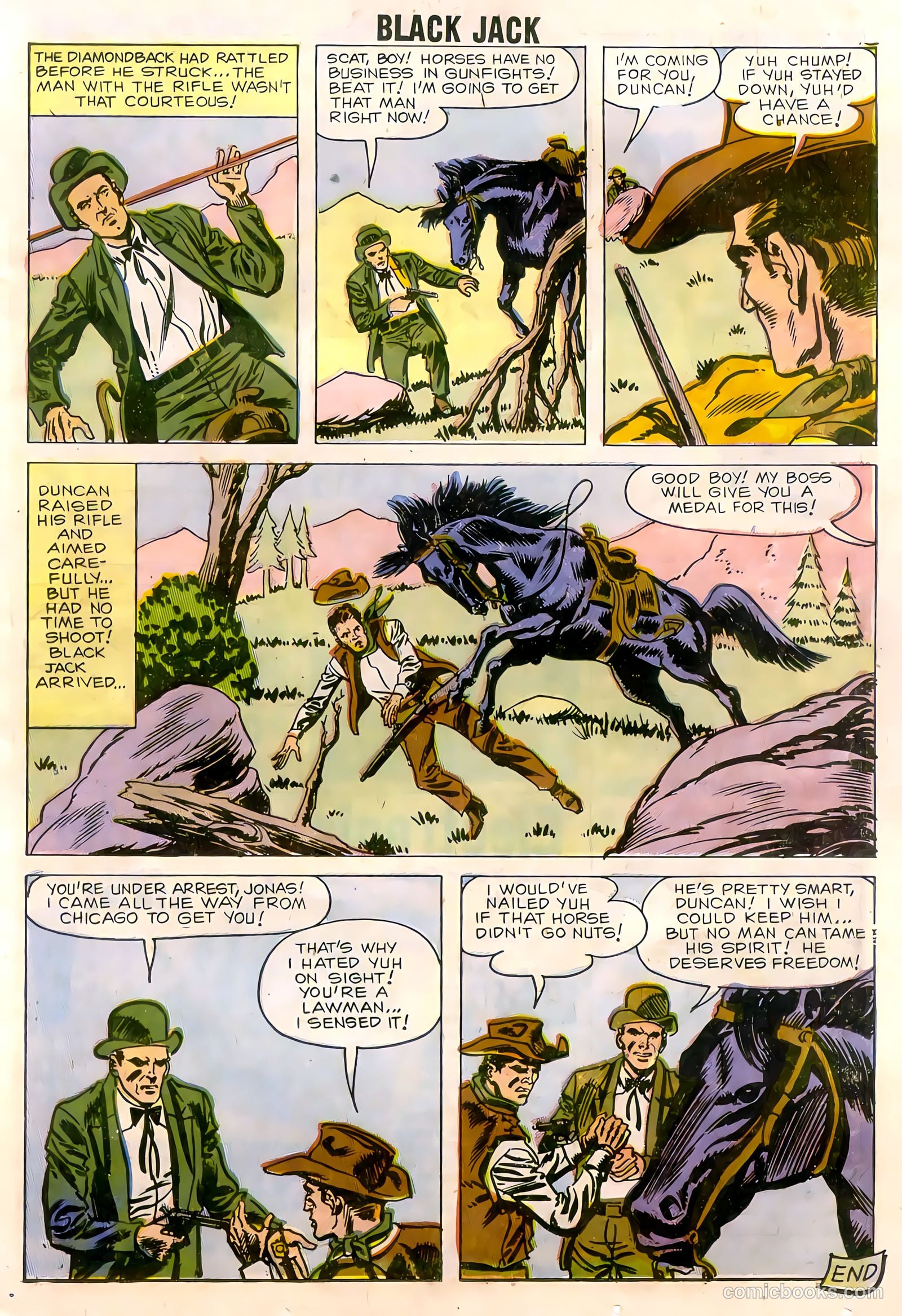 Rocky Lane's Black Jack #22 — page 47 of 66