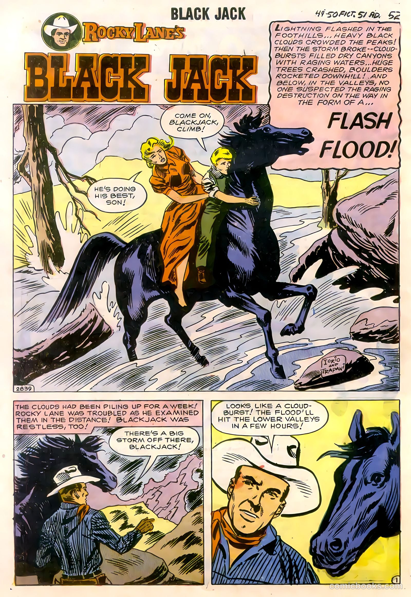 Rocky Lane's Black Jack #22 — page 54 of 66