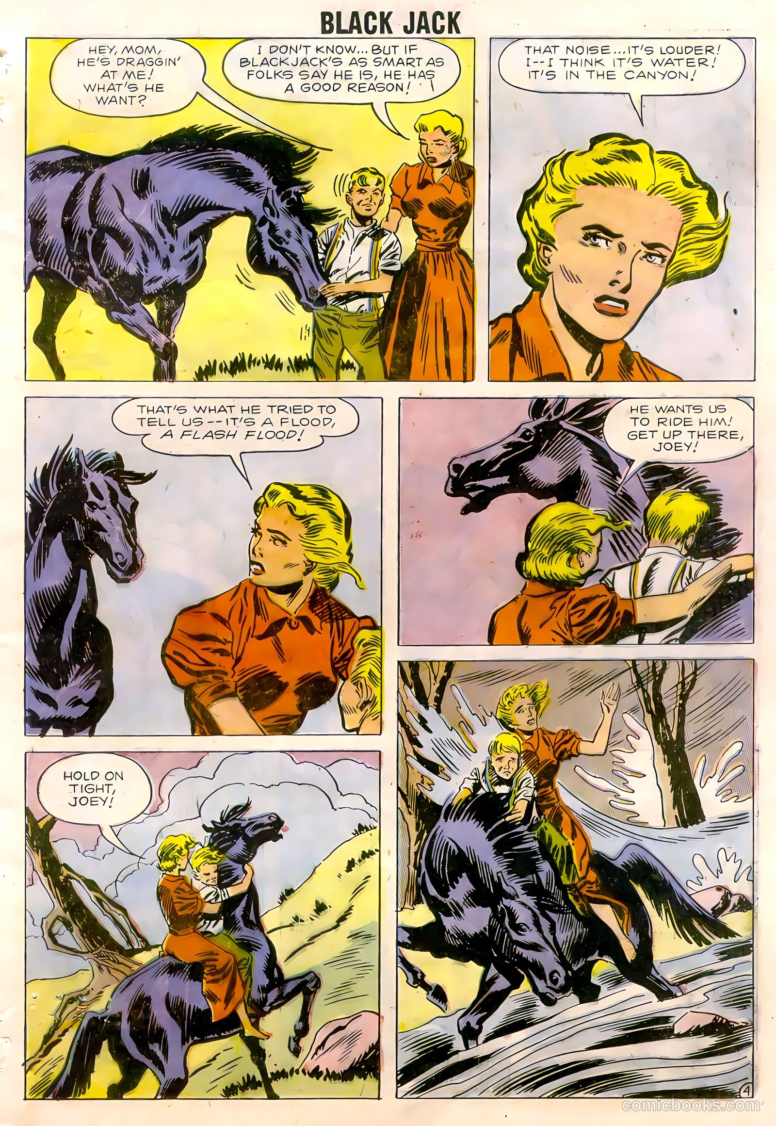 Rocky Lane's Black Jack #22 — page 57 of 66