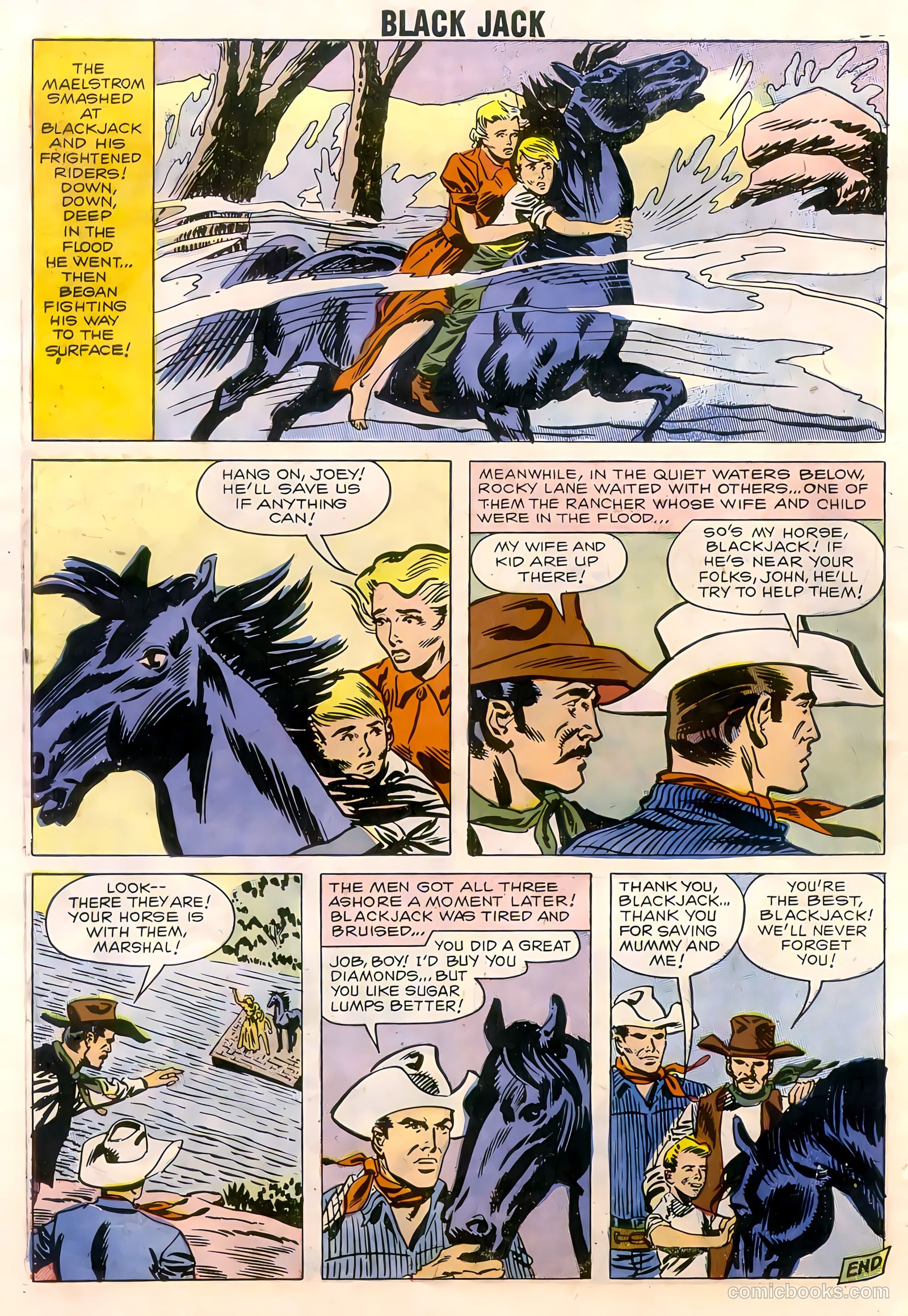 Rocky Lane's Black Jack #22 — page 58 of 66