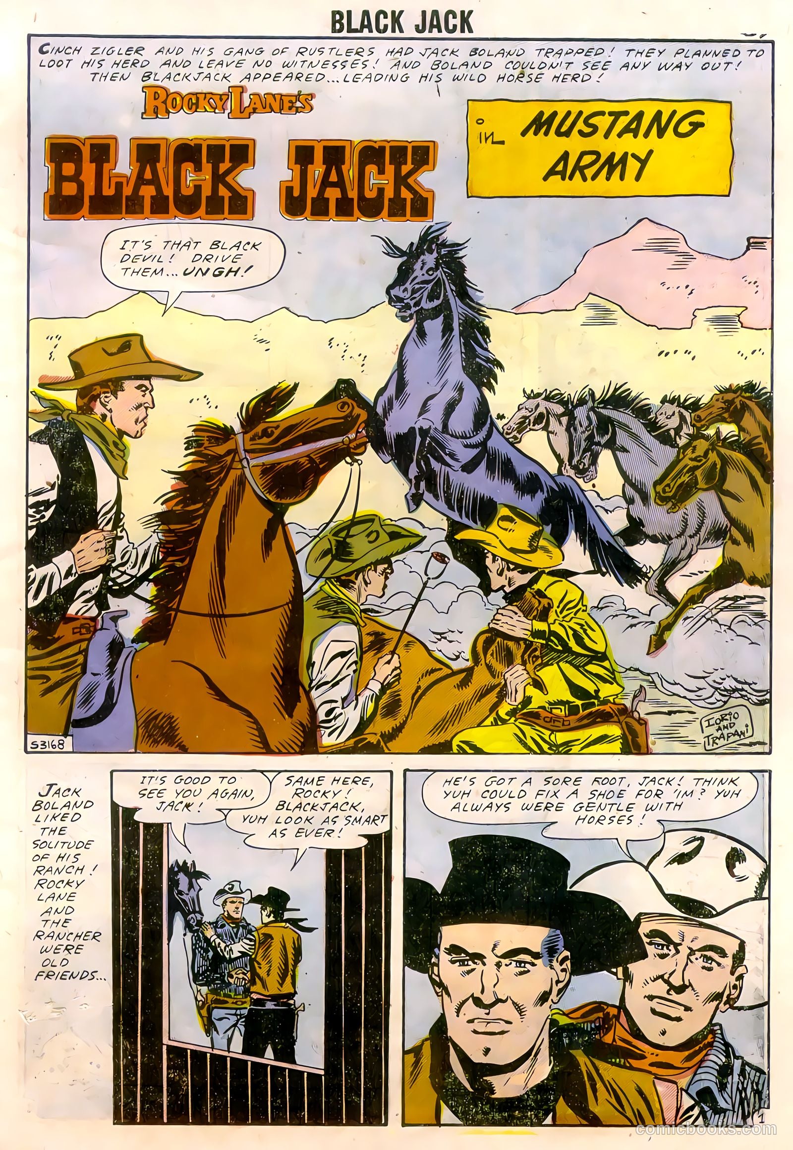 Rocky Lane's Black Jack #22 — page 59 of 66