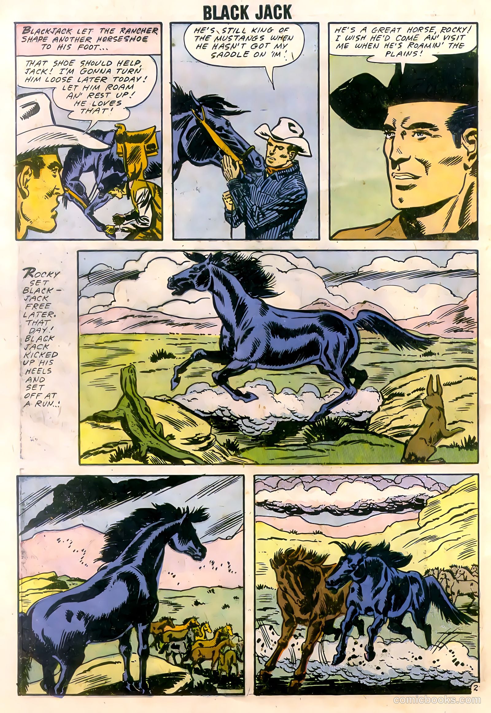 Rocky Lane's Black Jack #22 — page 60 of 66