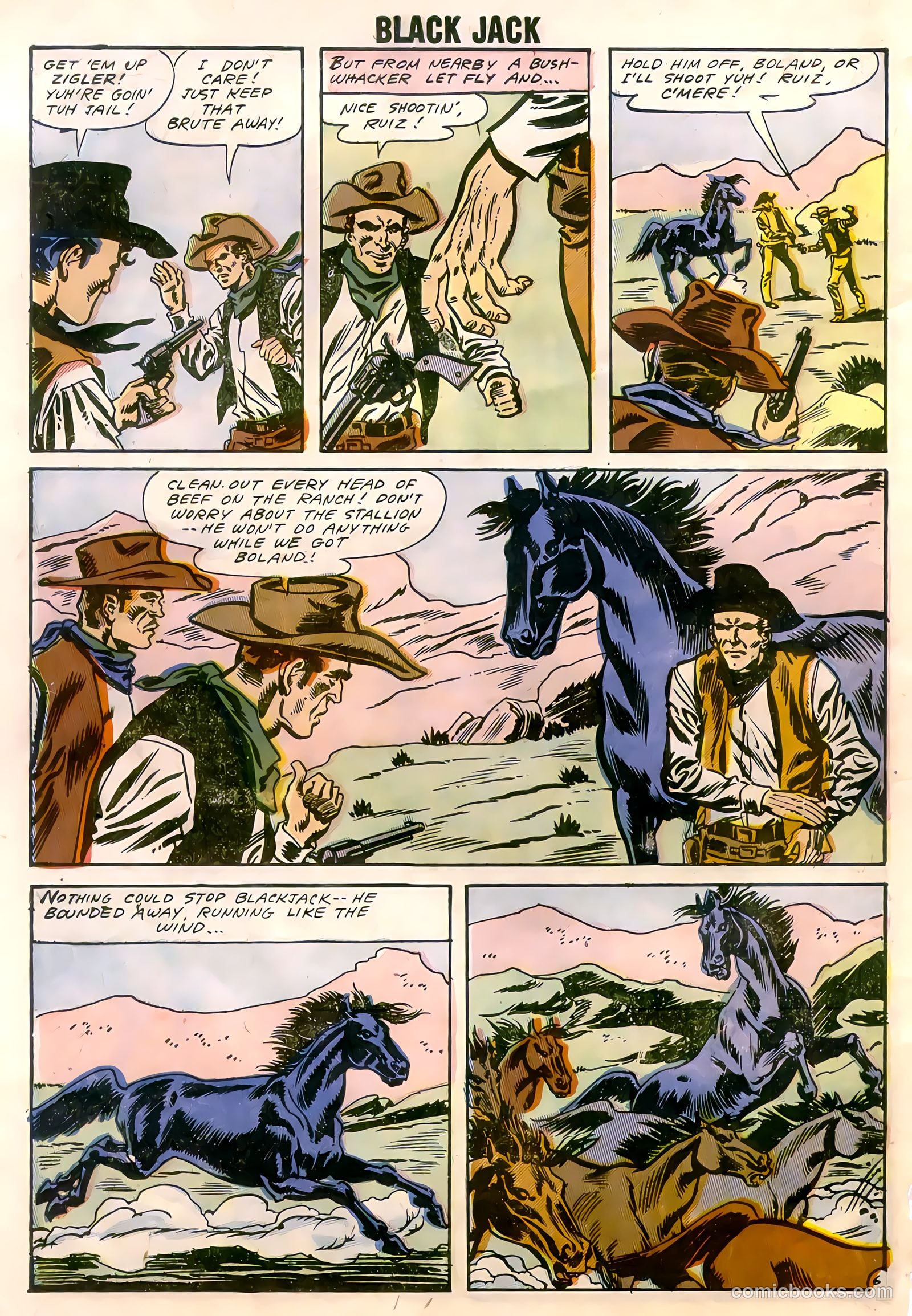 Rocky Lane's Black Jack #22 — page 64 of 66