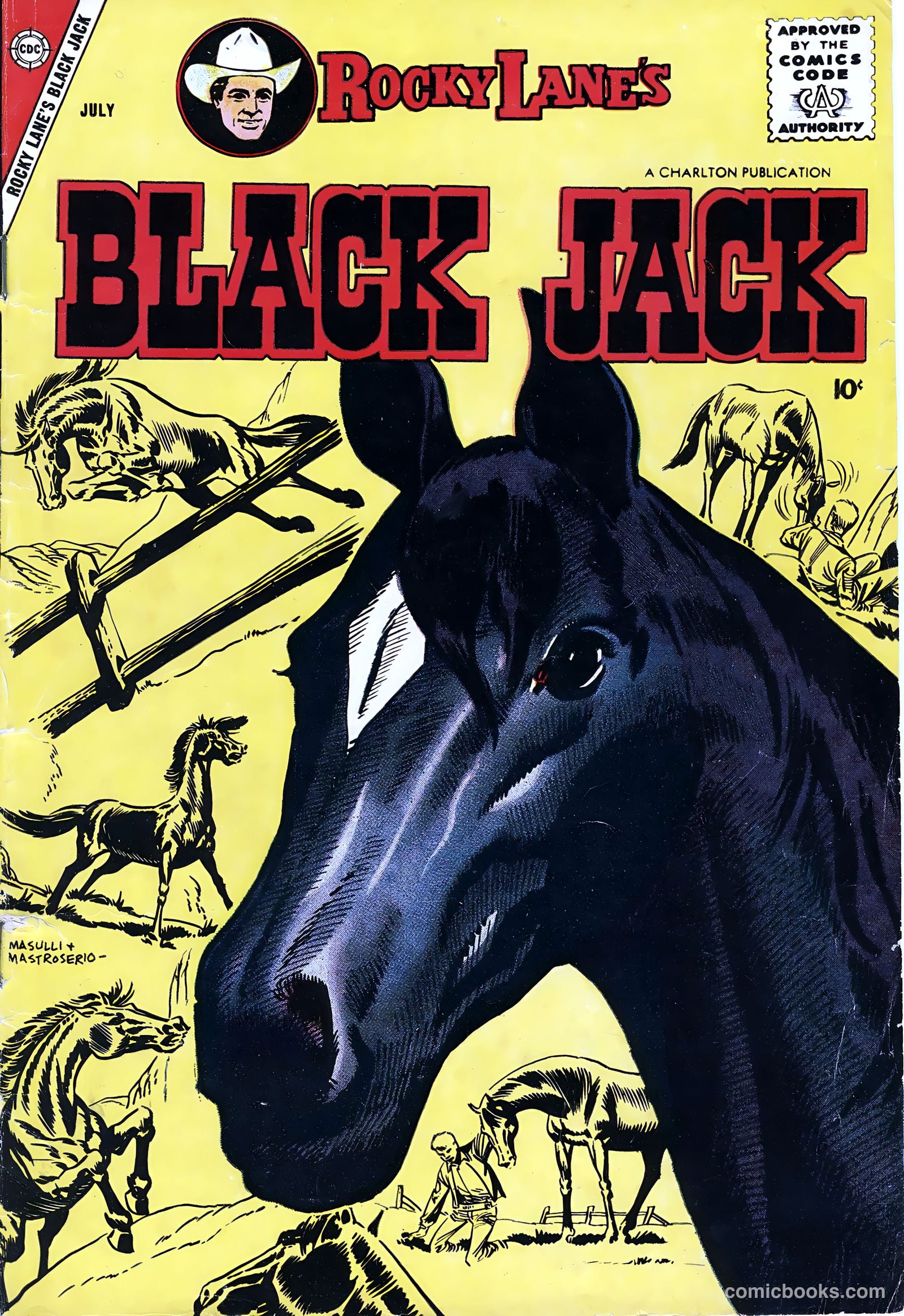 Rocky Lane's Black Jack #23 — page 1 of 36