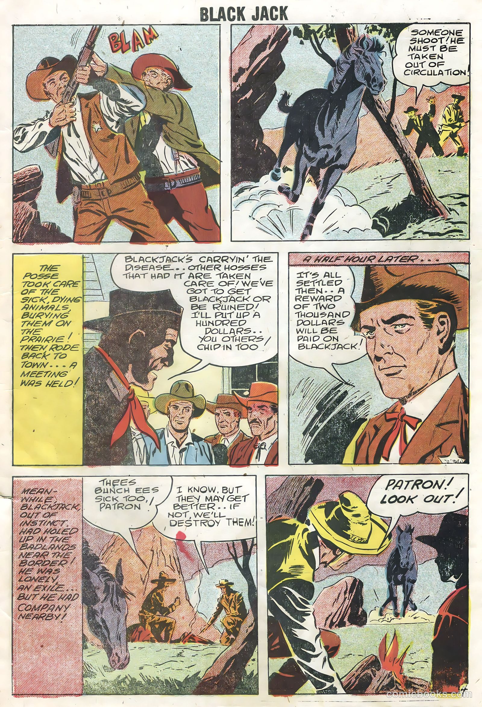 Rocky Lane's Black Jack #23 — page 7 of 36