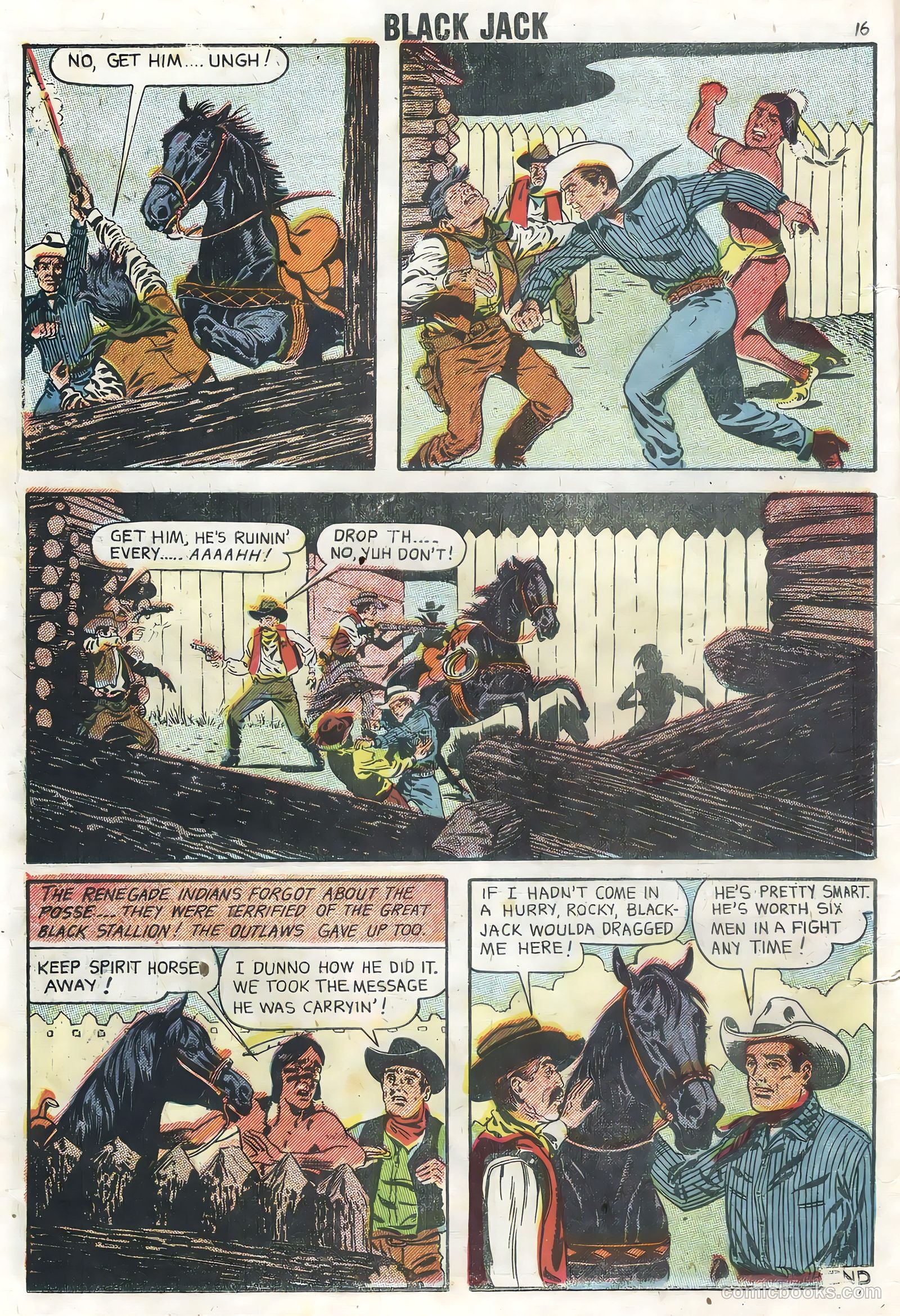 Rocky Lane's Black Jack #23 — page 18 of 36