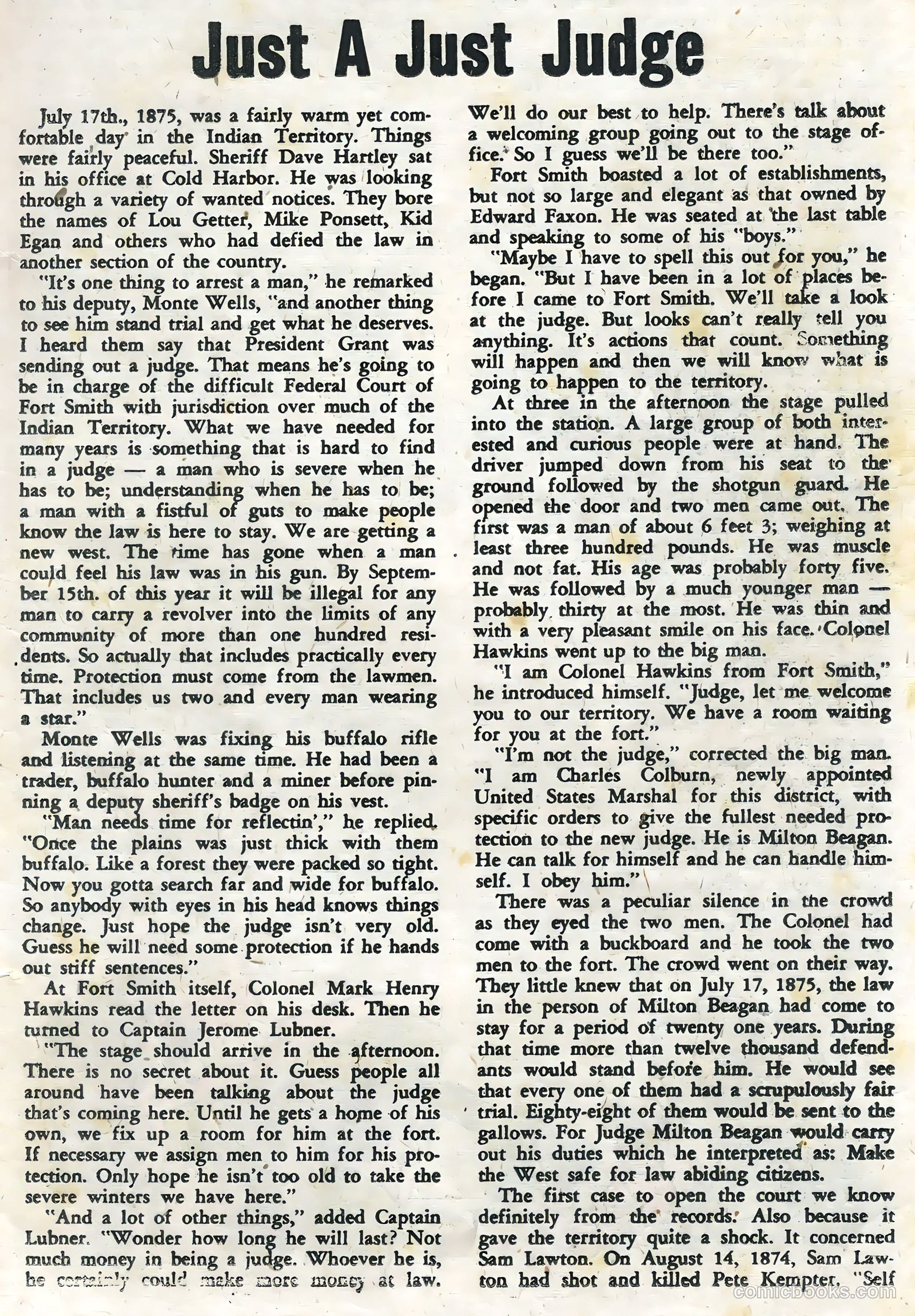 Rocky Lane's Black Jack #23 — page 19 of 36