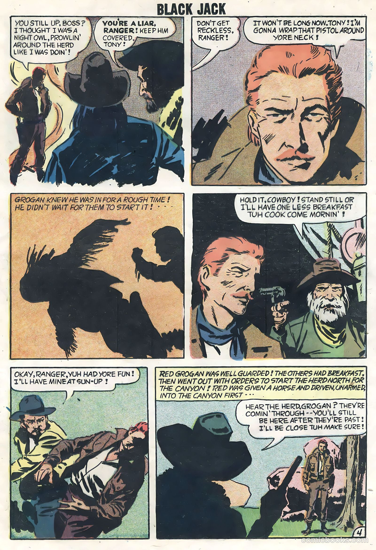 Rocky Lane's Black Jack #23 — page 25 of 36