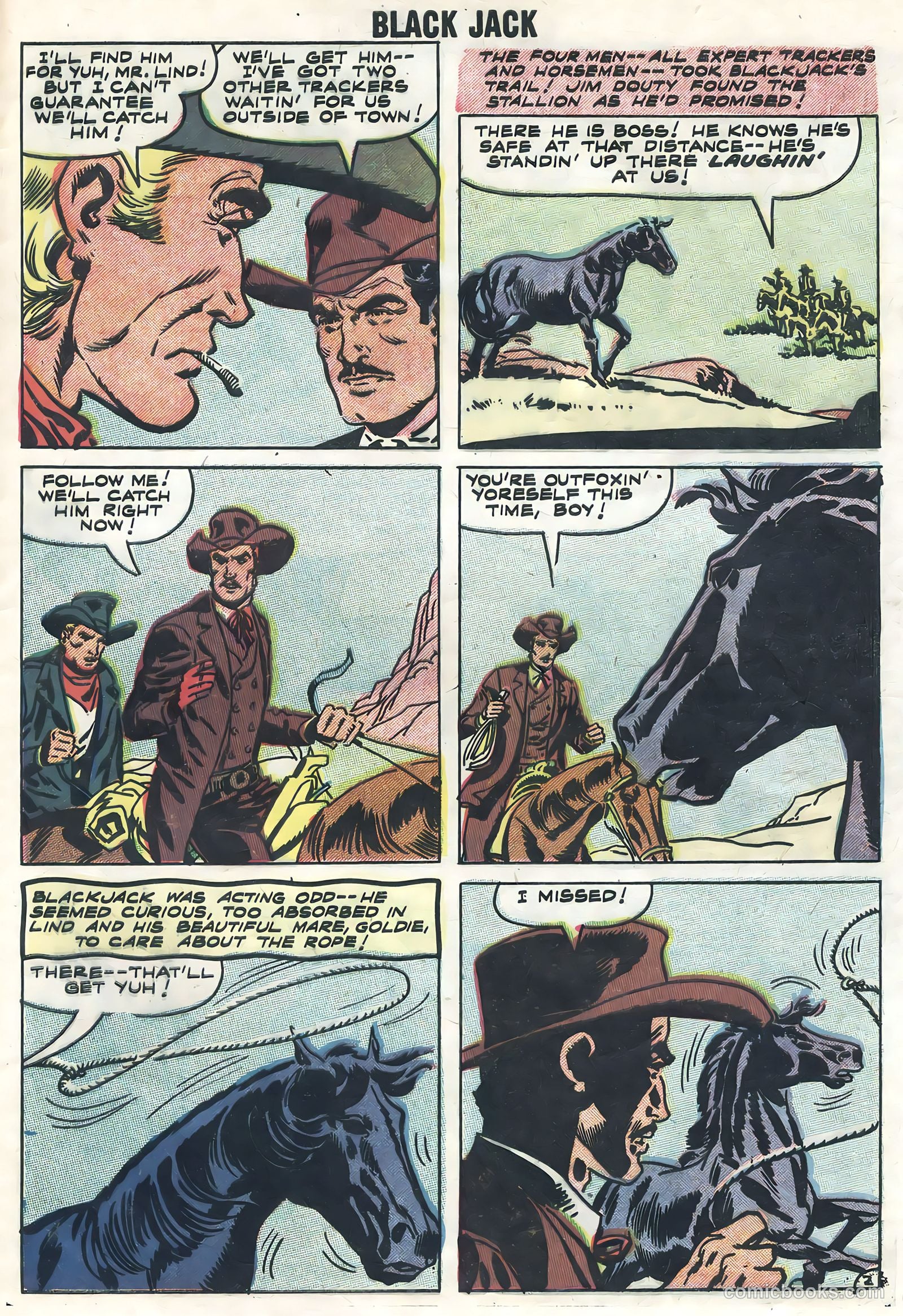 Rocky Lane's Black Jack #23 — page 29 of 36