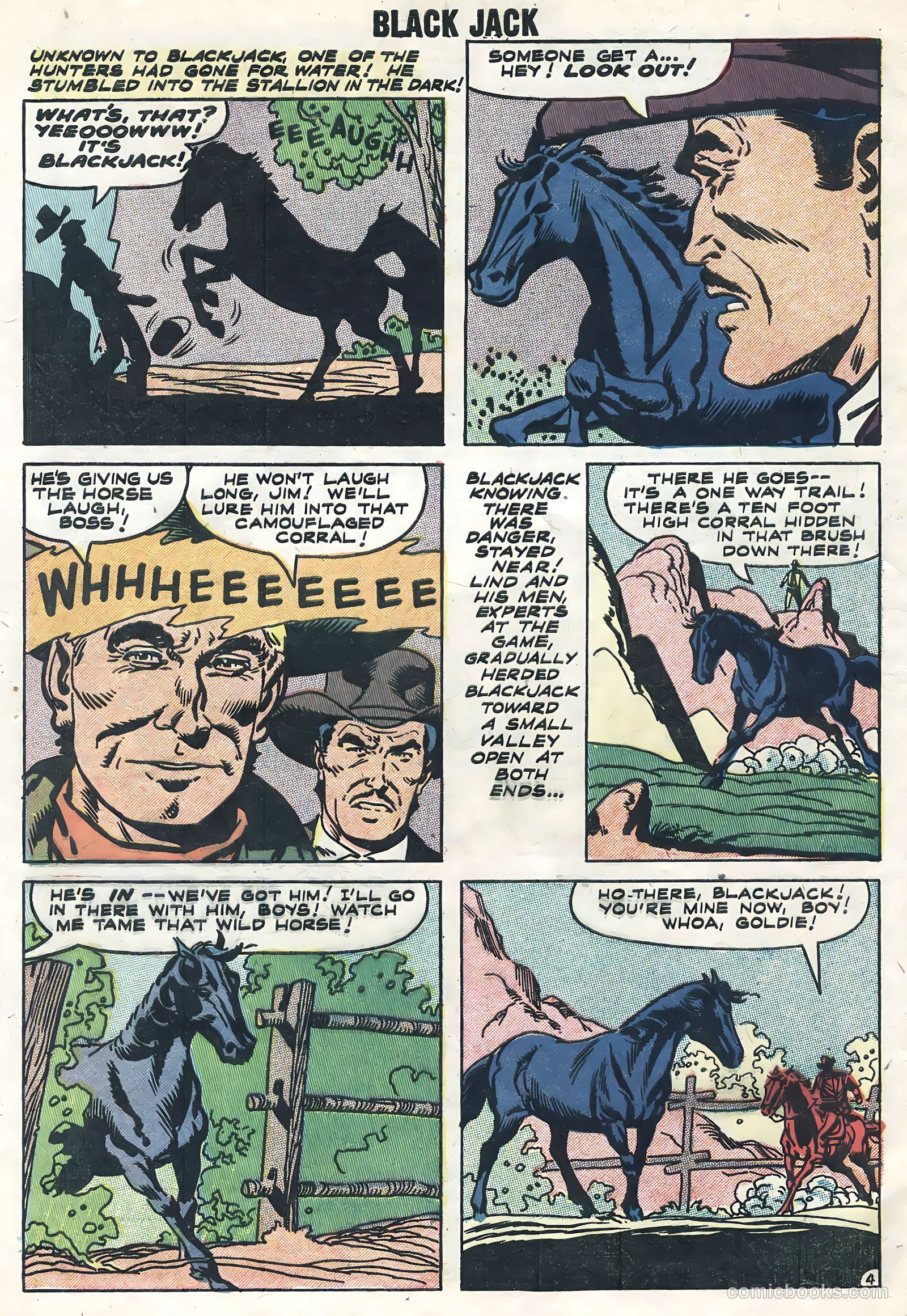 Rocky Lane's Black Jack #23 — page 32 of 36