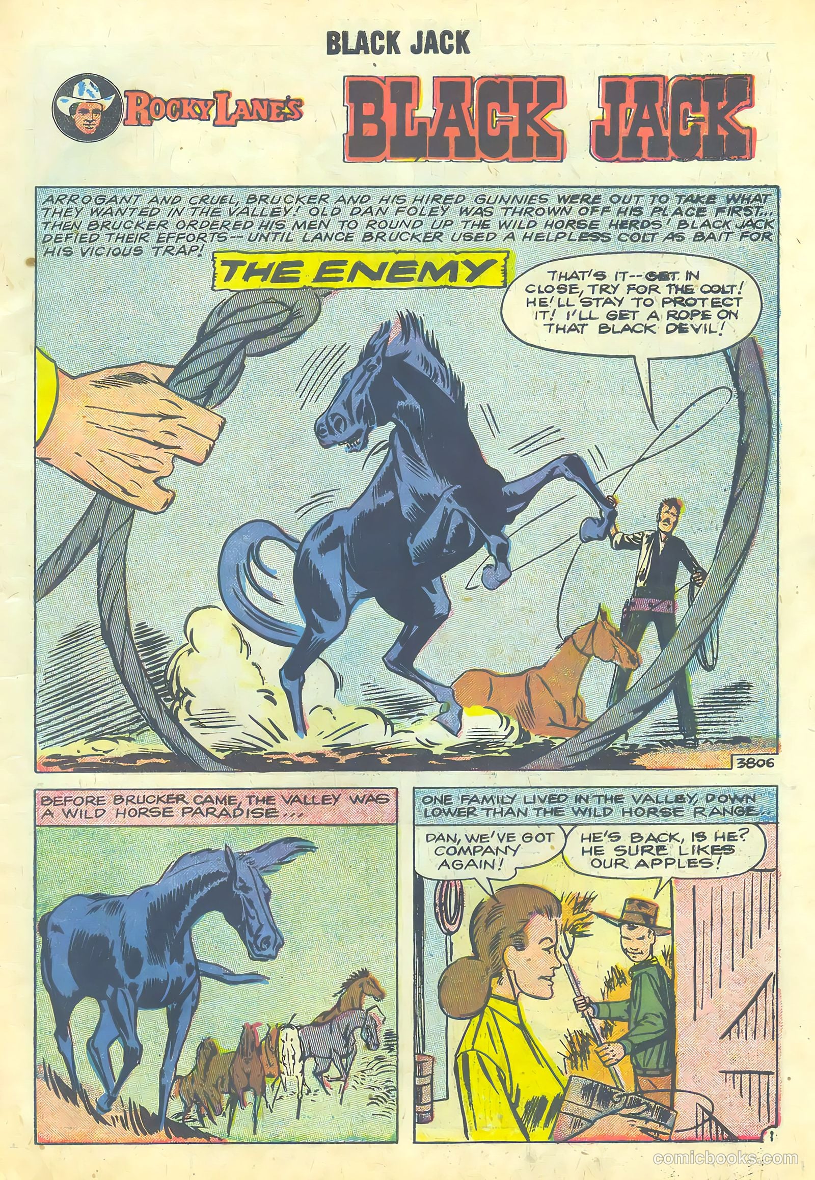 Rocky Lane's Black Jack #24 — page 3 of 36