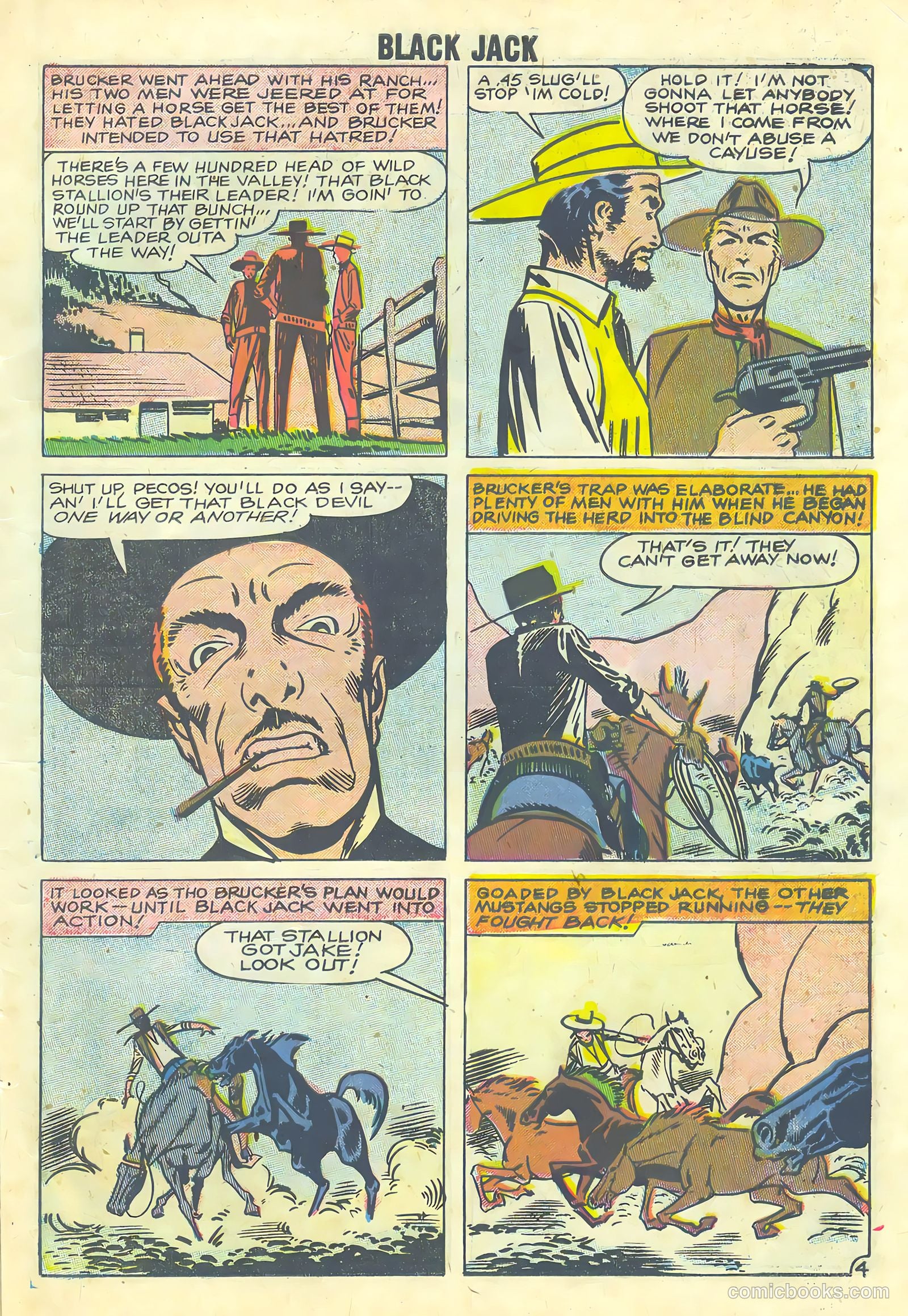Rocky Lane's Black Jack #24 — page 7 of 36