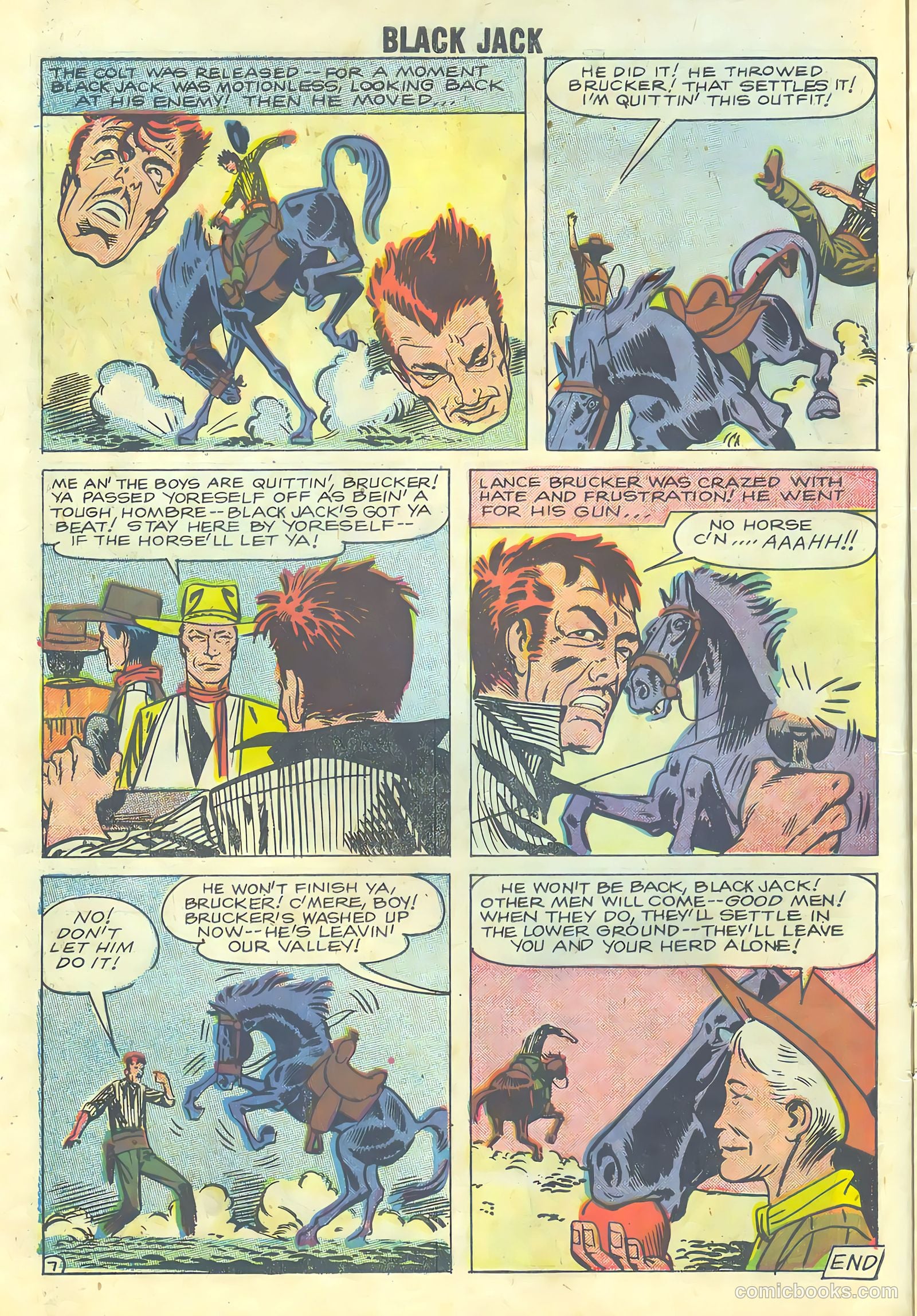 Rocky Lane's Black Jack #24 — page 10 of 36
