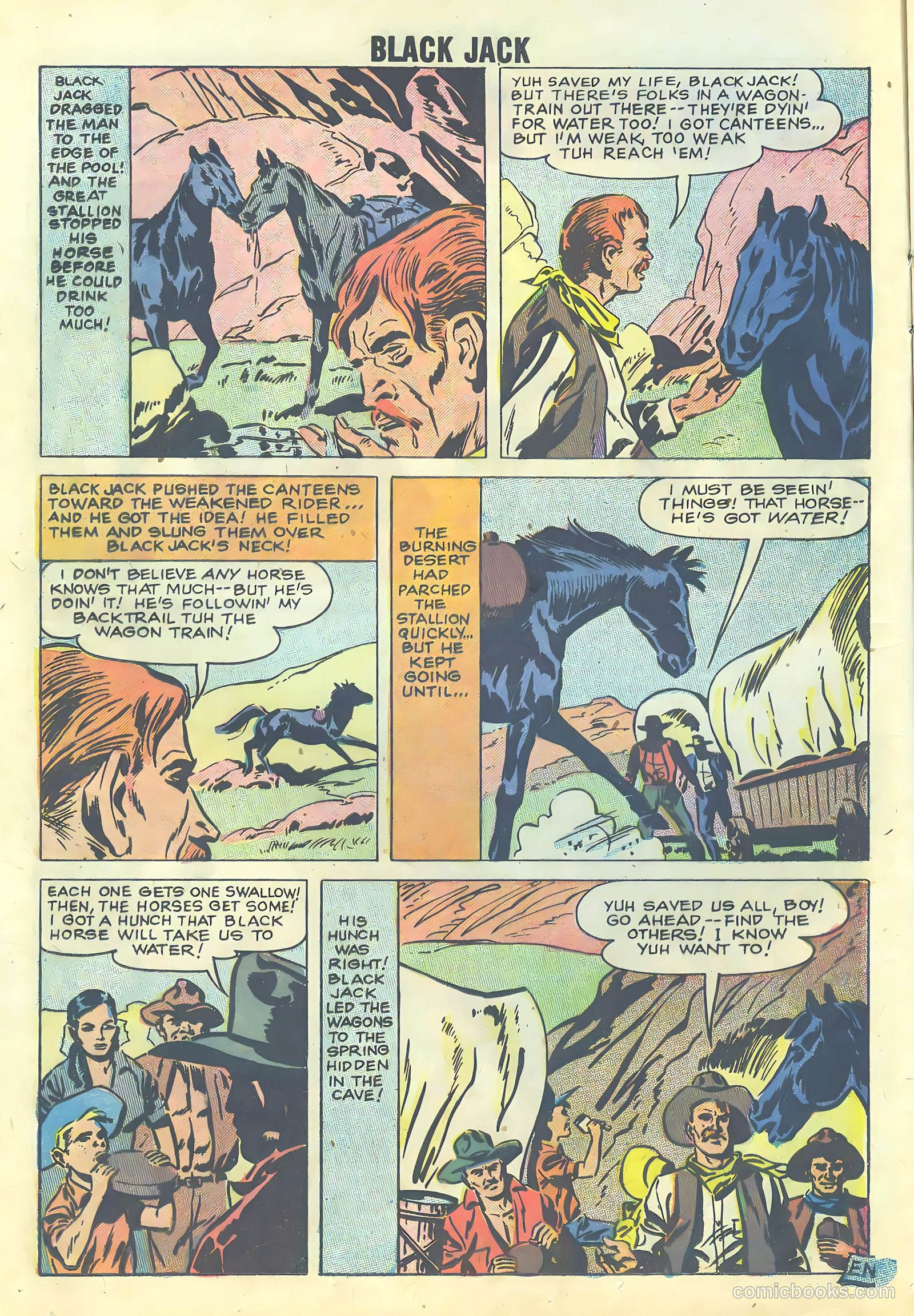 Rocky Lane's Black Jack #24 — page 12 of 36