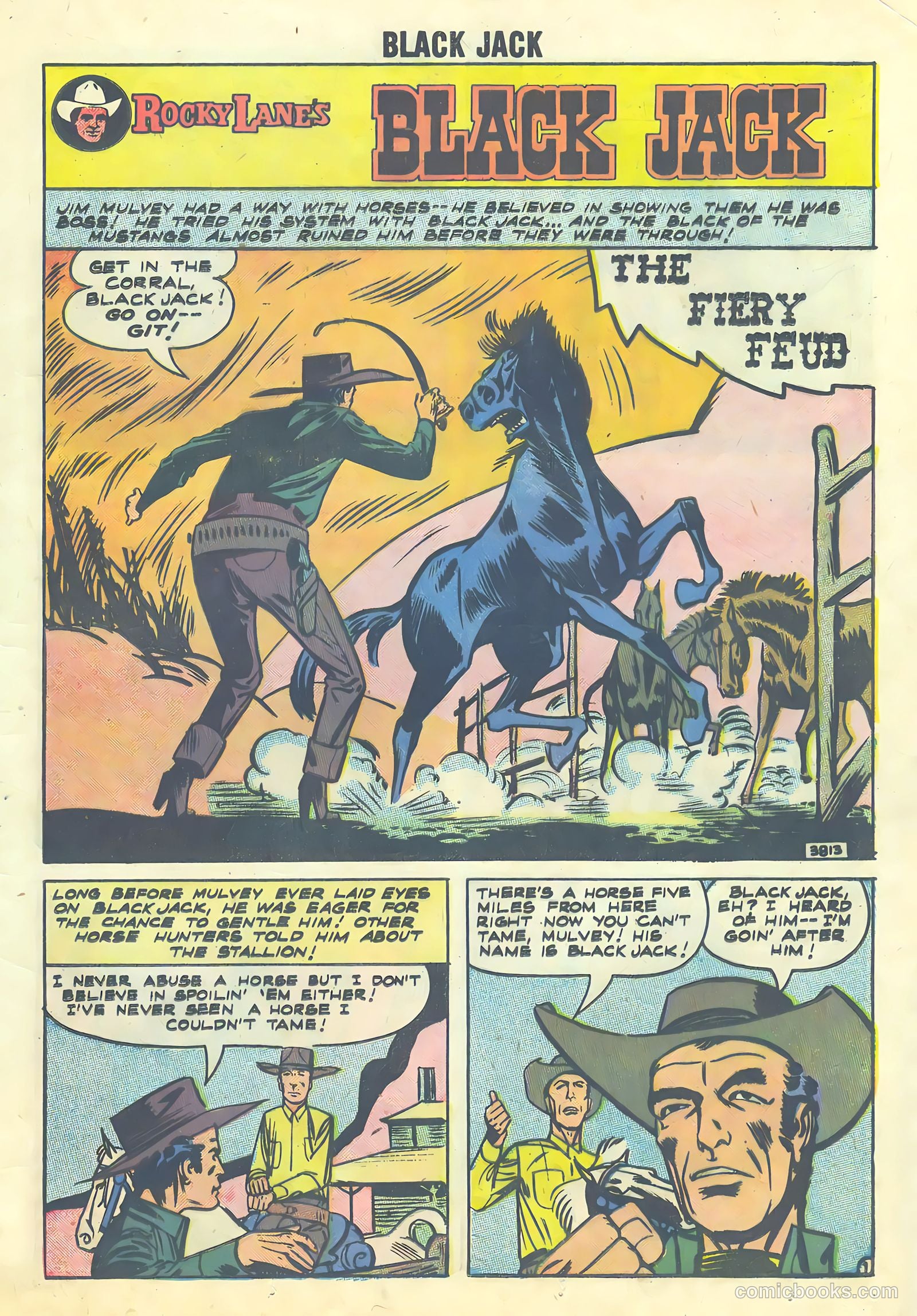 Rocky Lane's Black Jack #24 — page 13 of 36