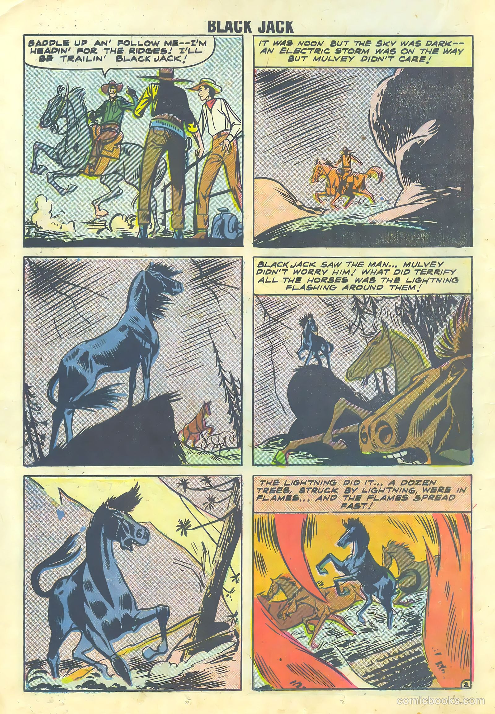 Rocky Lane's Black Jack #24 — page 14 of 36