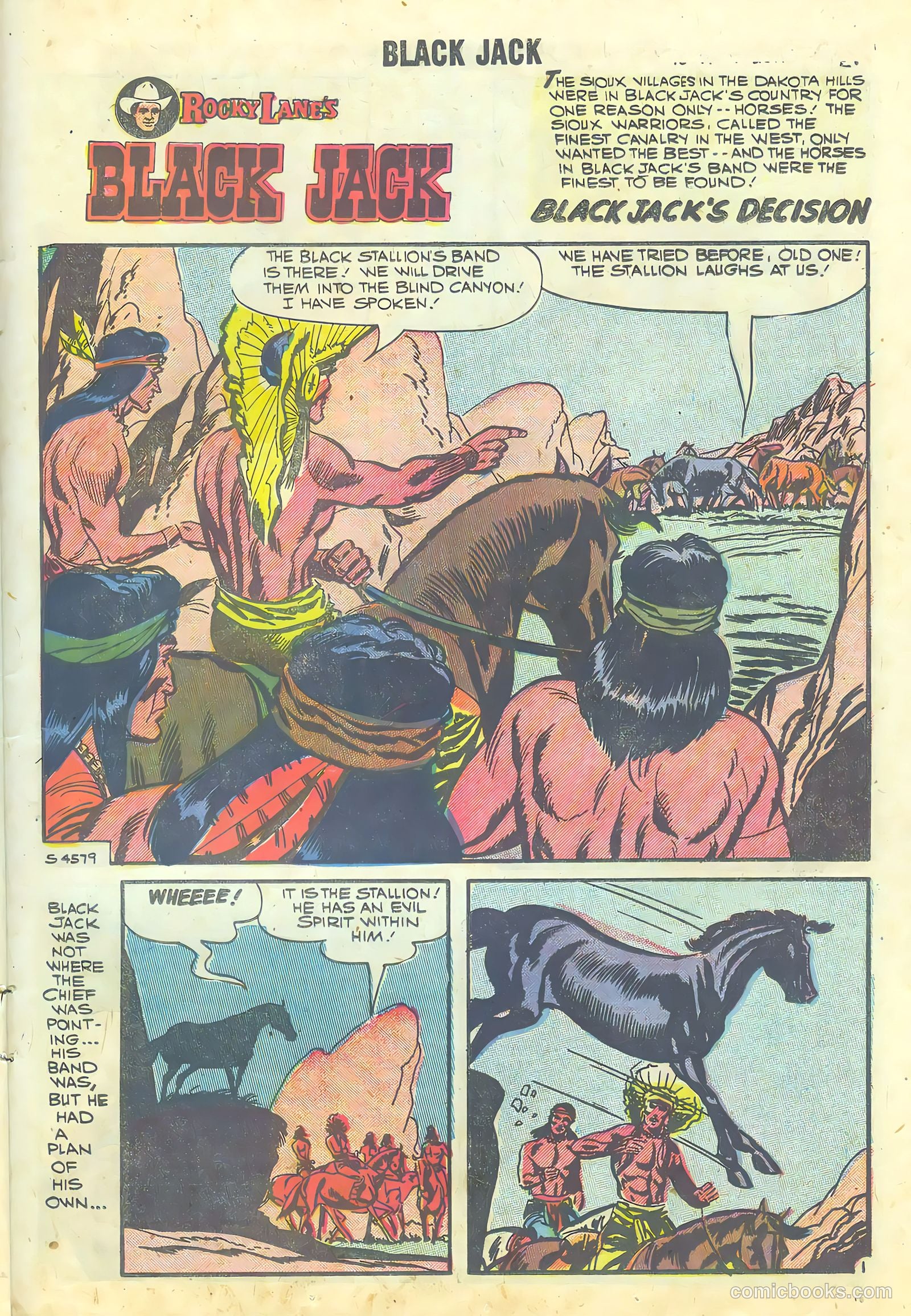 Rocky Lane's Black Jack #24 — page 23 of 36