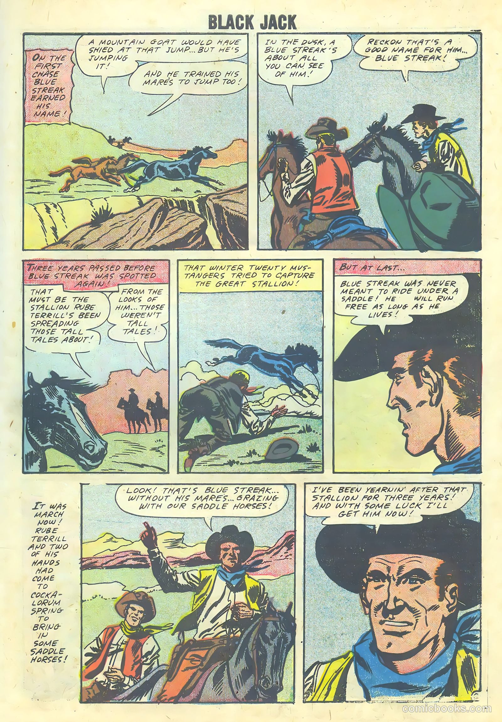 Rocky Lane's Black Jack #24 — page 27 of 36