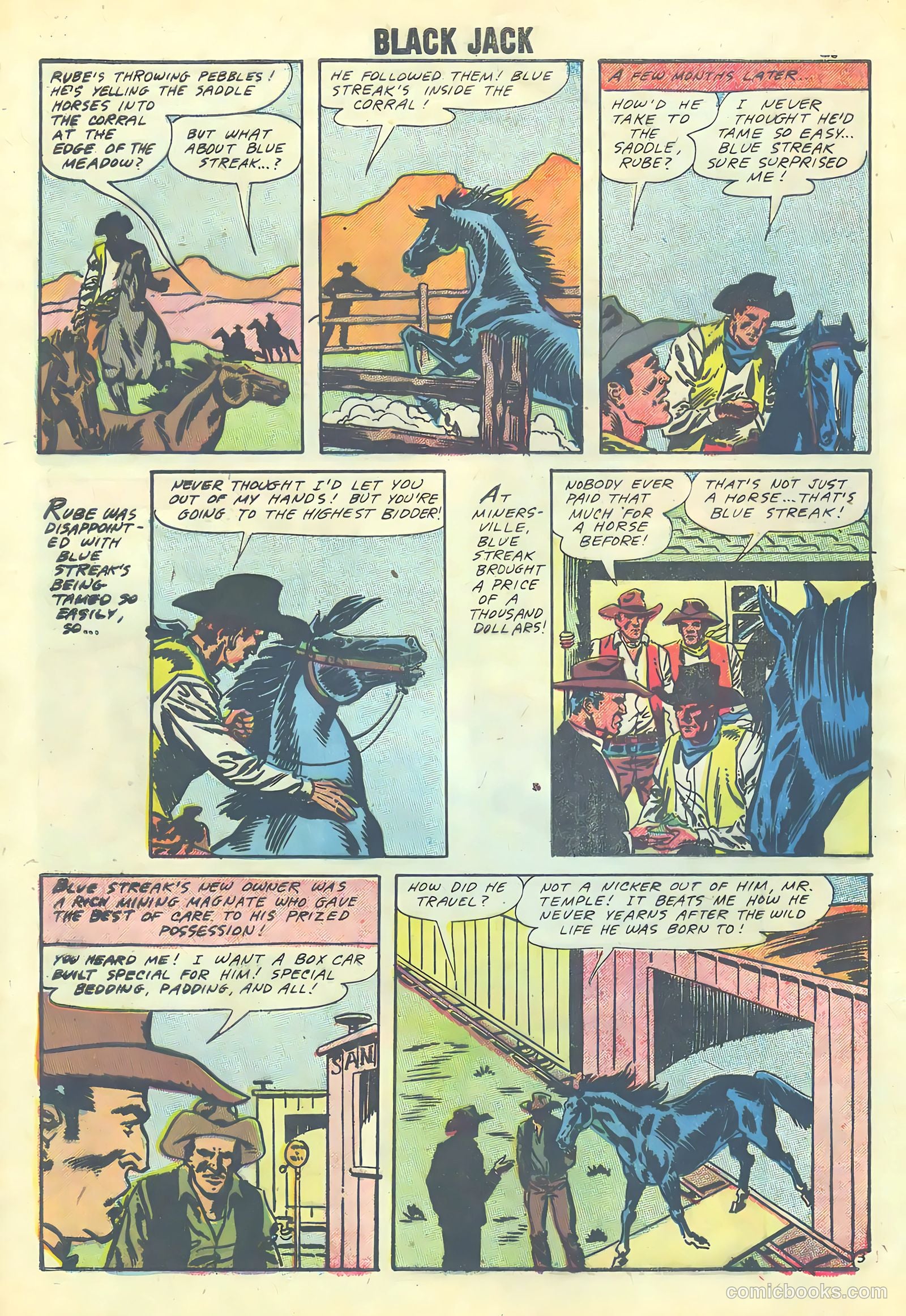 Rocky Lane's Black Jack #24 — page 28 of 36