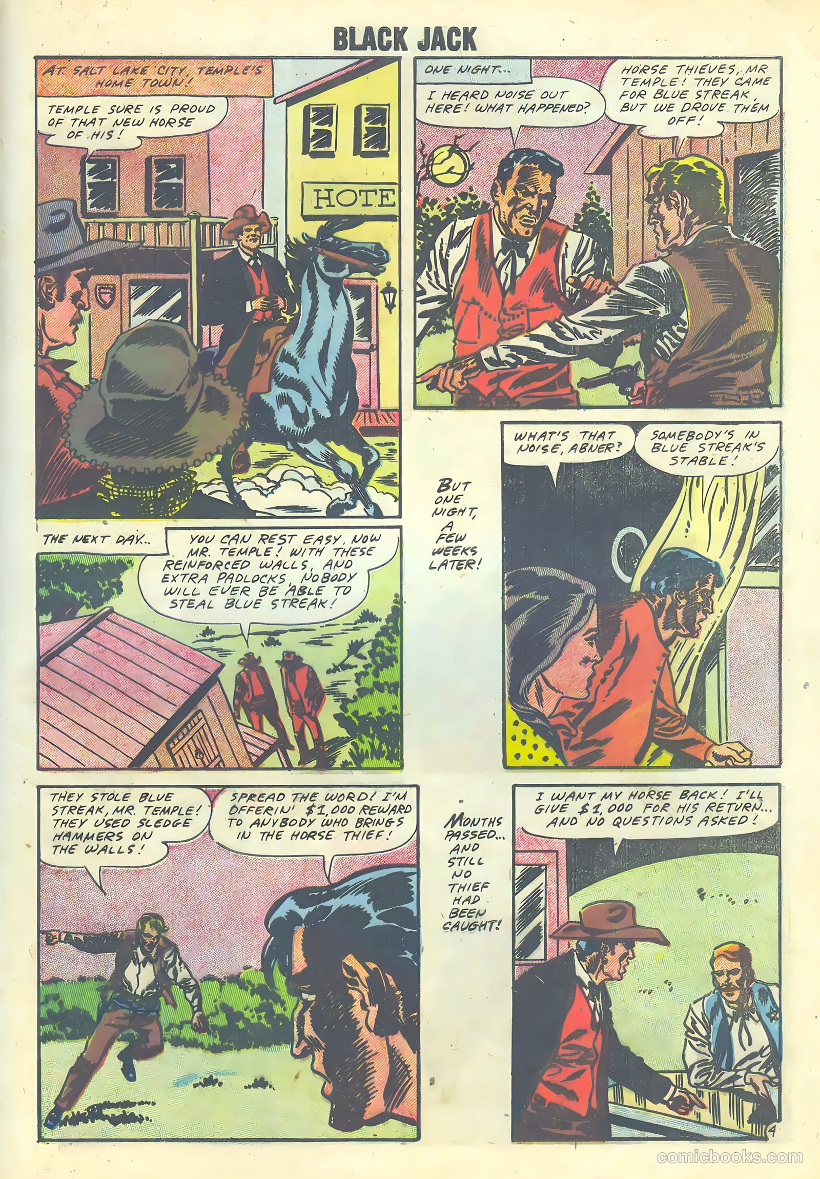 Rocky Lane's Black Jack #24 — page 29 of 36