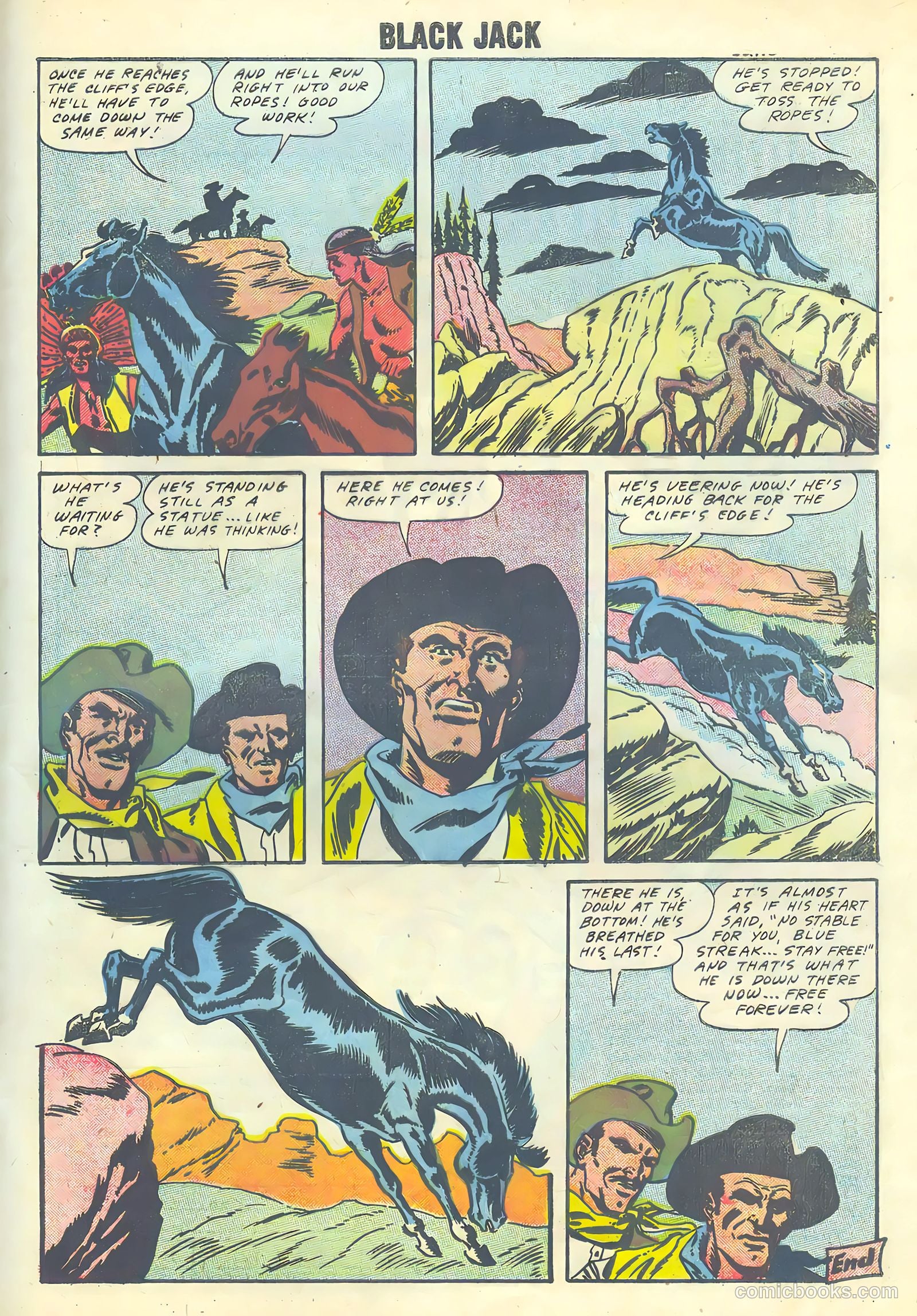 Rocky Lane's Black Jack #24 — page 33 of 36