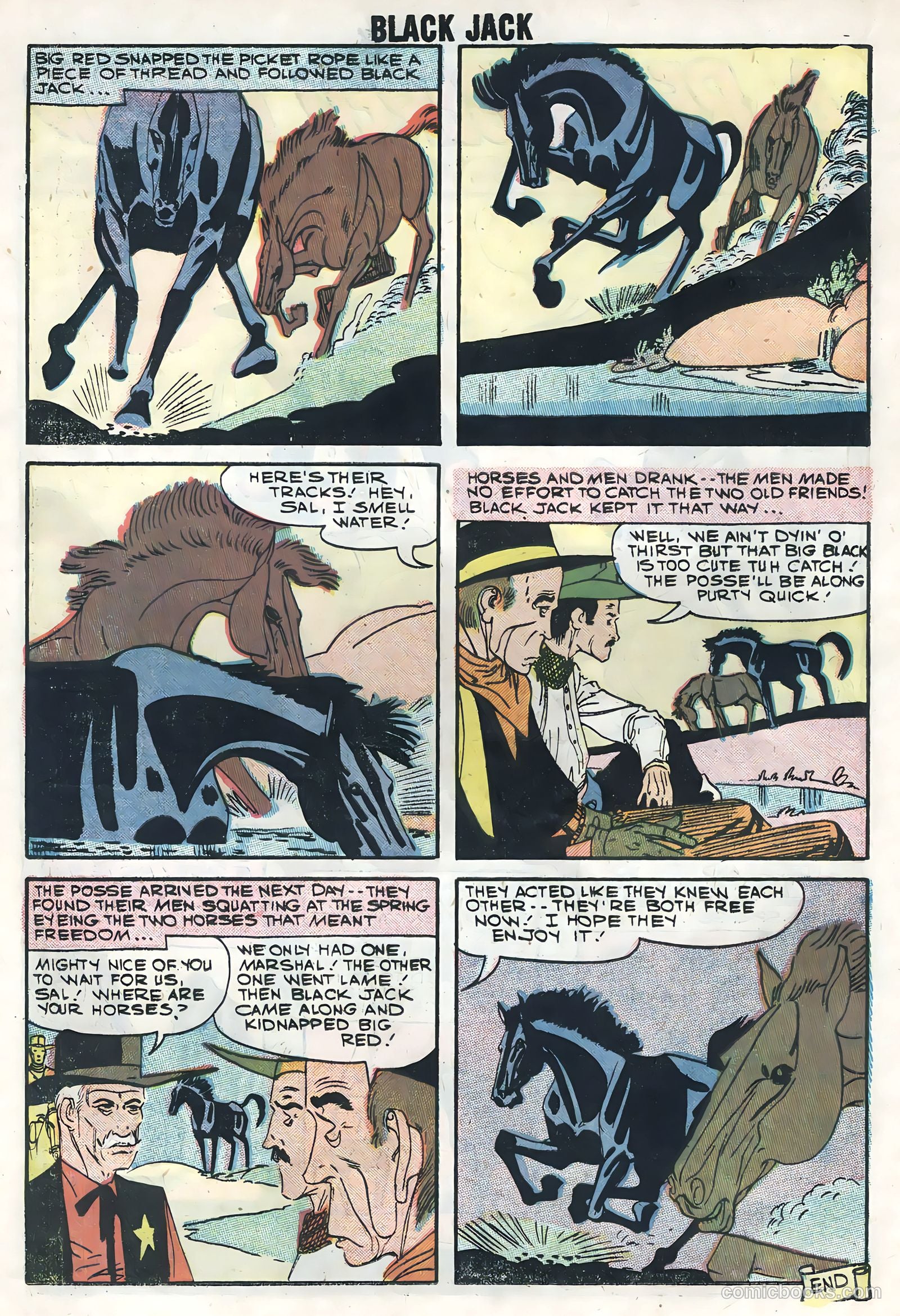 Rocky Lane's Black Jack #25 — page 18 of 36