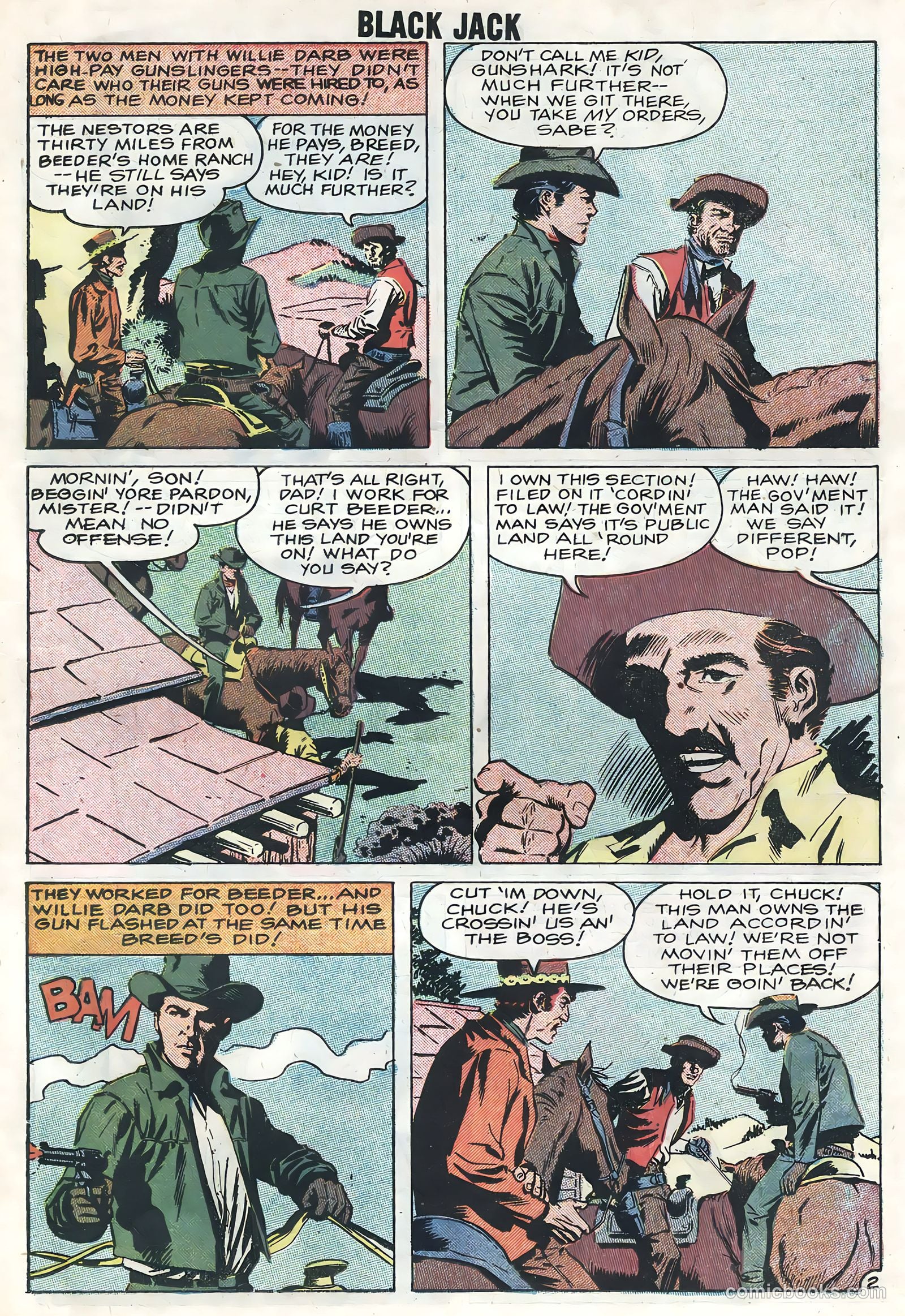 Rocky Lane's Black Jack #25 — page 23 of 36