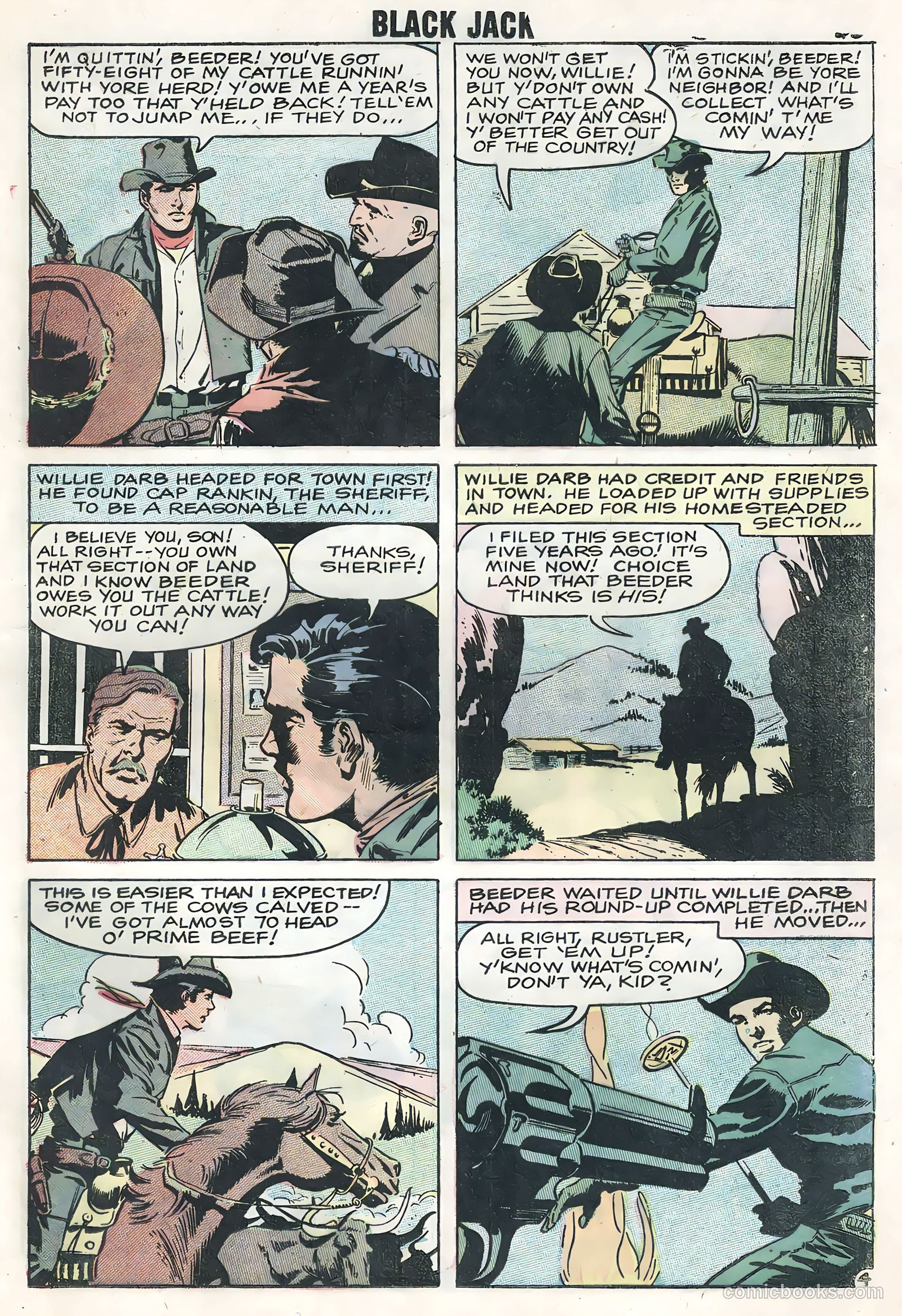 Rocky Lane's Black Jack #25 — page 25 of 36