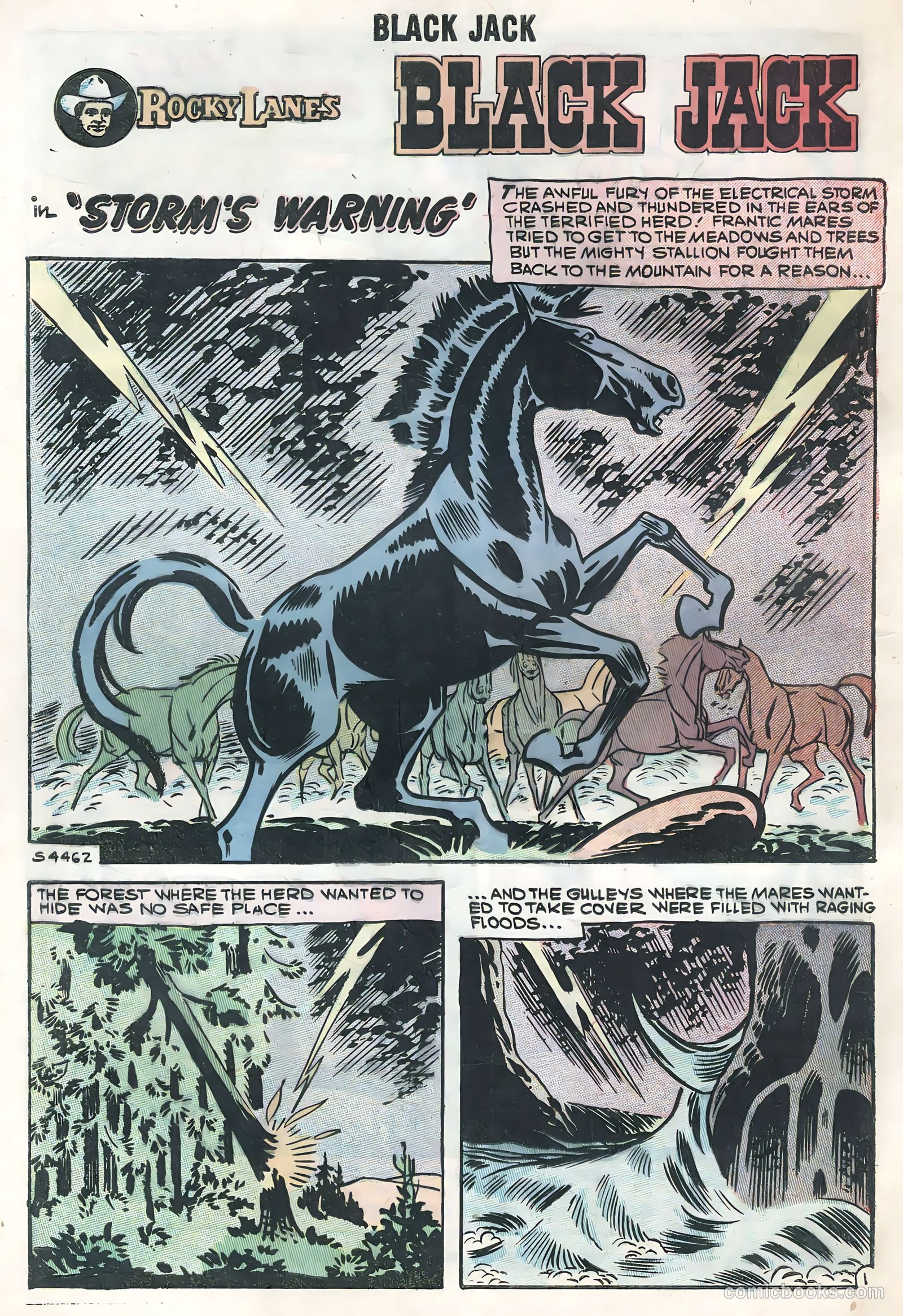 Rocky Lane's Black Jack #25 — page 28 of 36