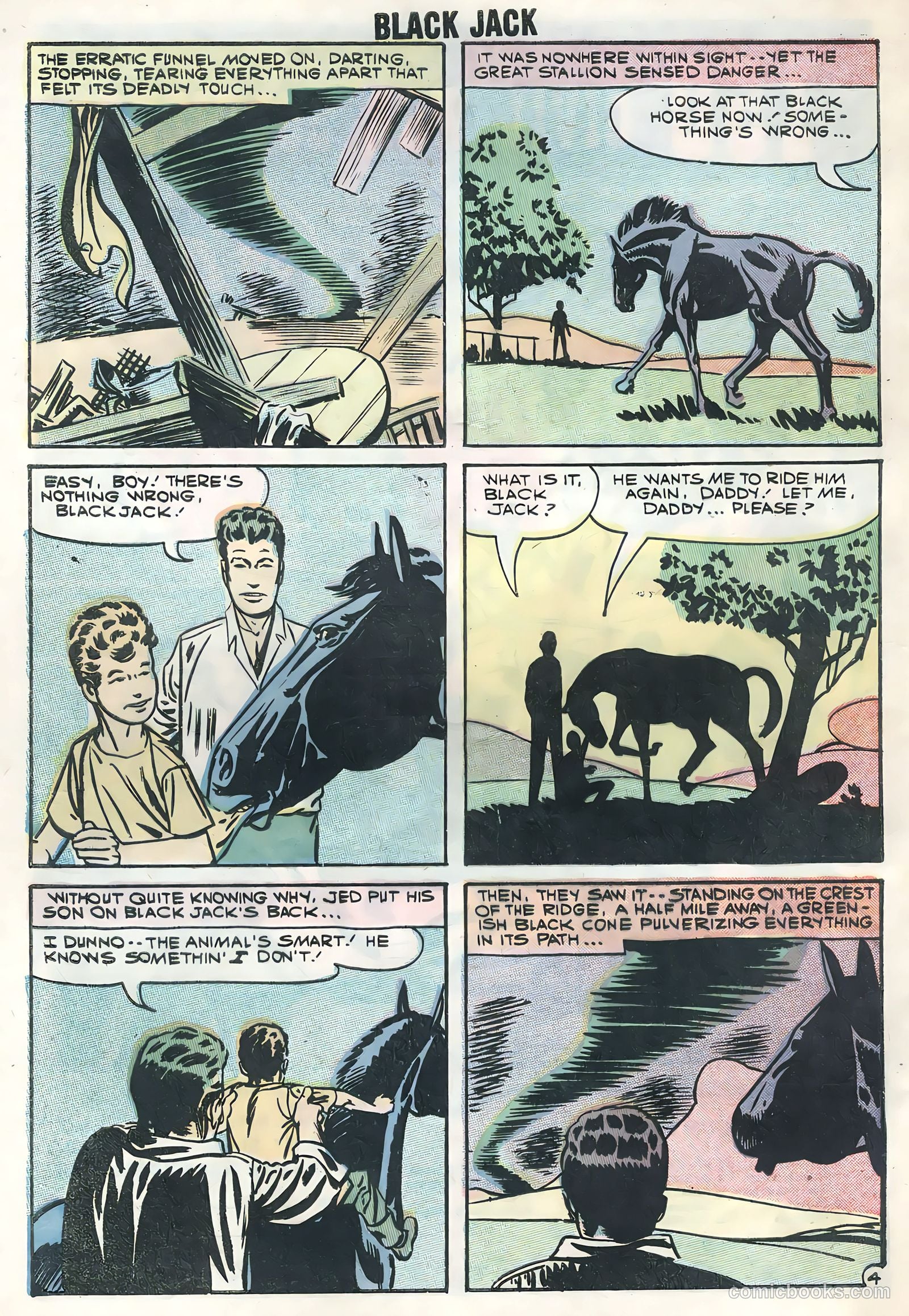 Rocky Lane's Black Jack #25 — page 32 of 36