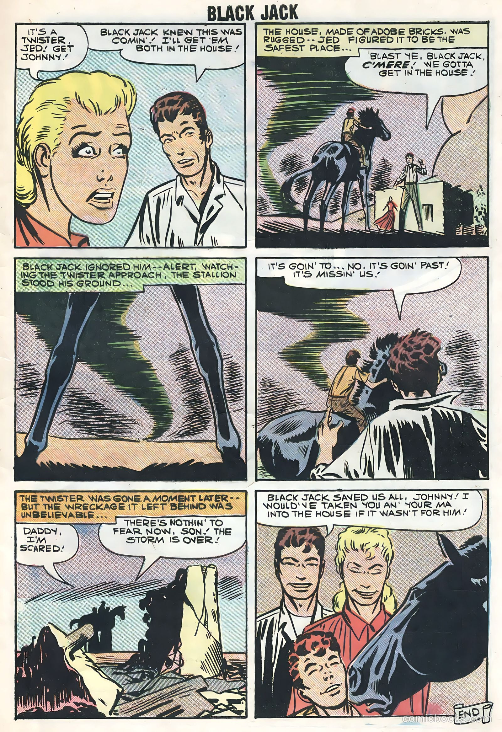 Rocky Lane's Black Jack #25 — page 33 of 36