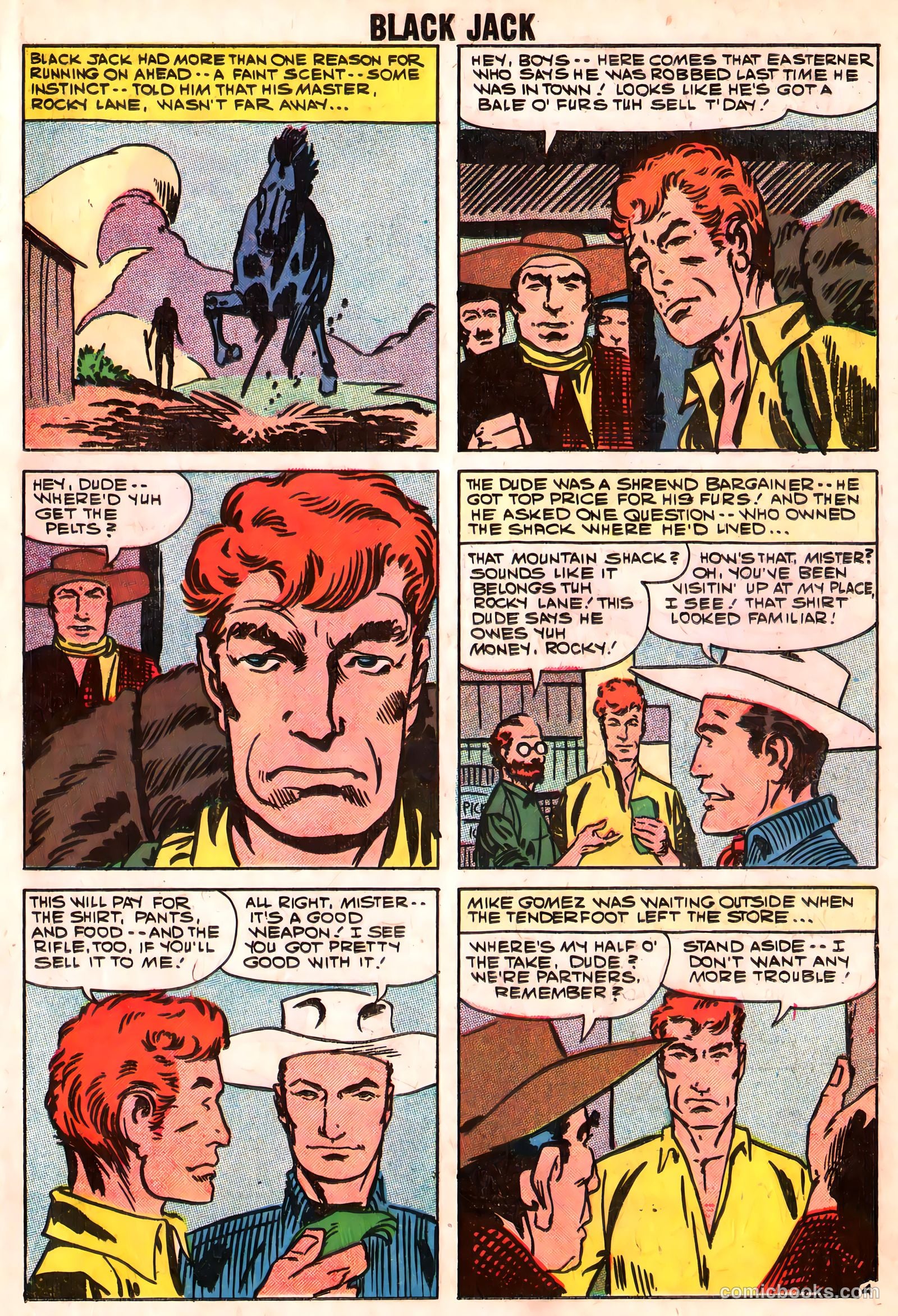 Rocky Lane's Black Jack #26 — page 19 of 37