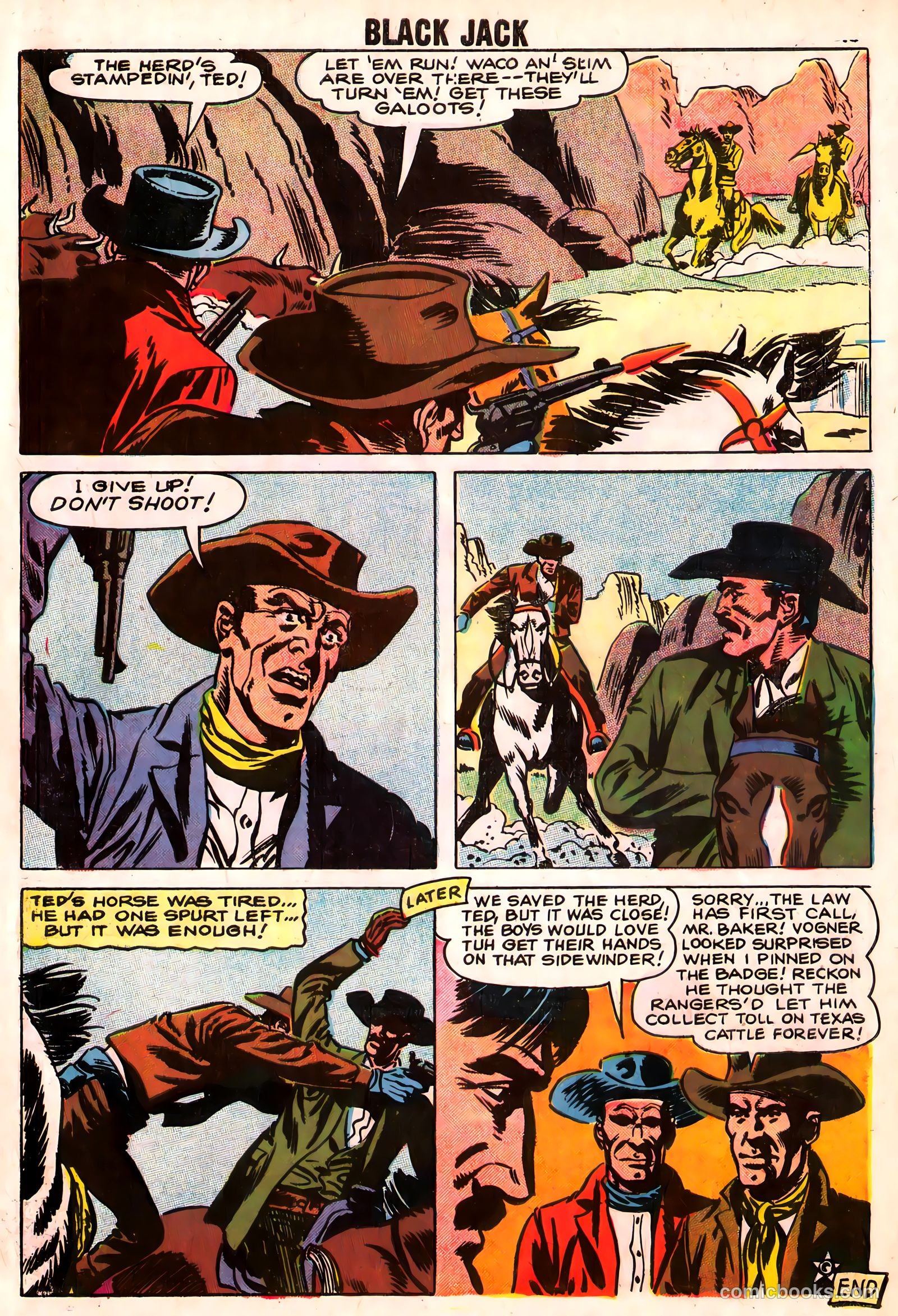 Rocky Lane's Black Jack #26 — page 27 of 37