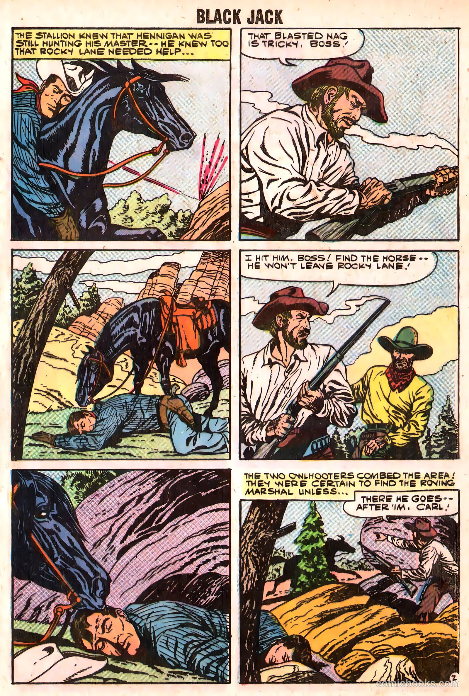 Rocky Lane's Black Jack #26 — page 29 of 37
