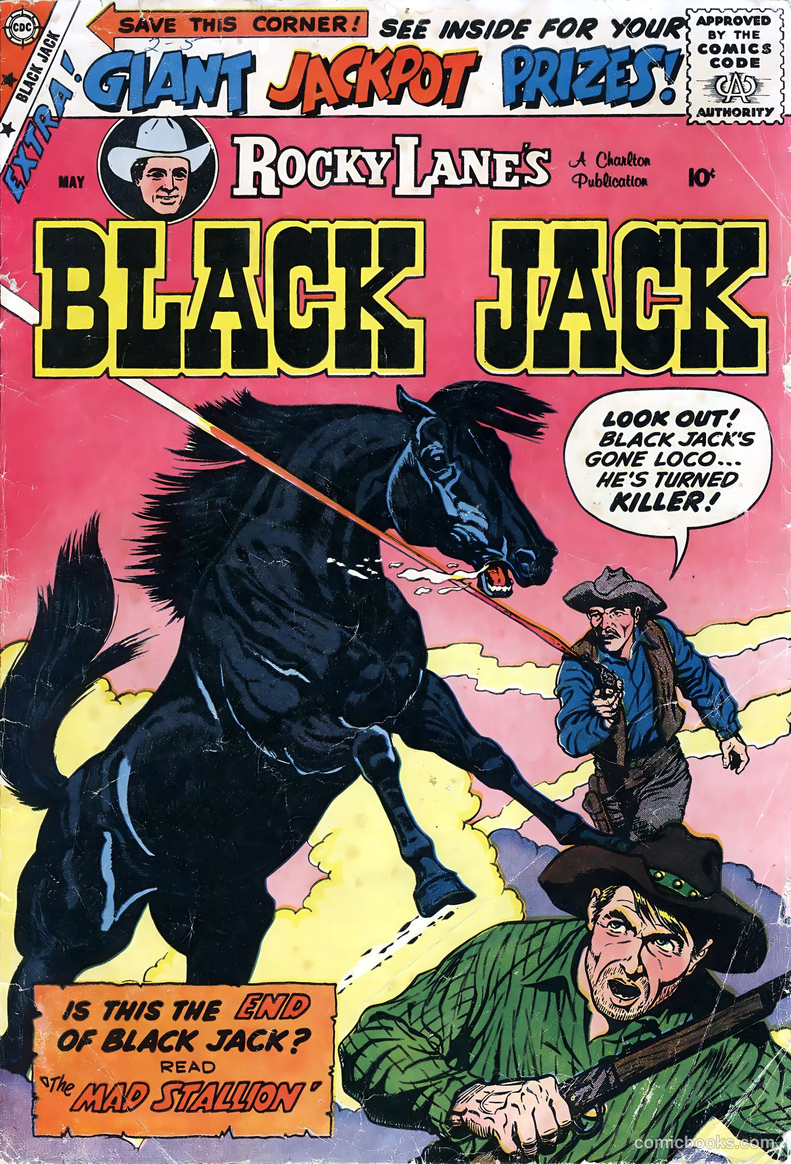 Rocky Lane's Black Jack #27 — page 1 of 36