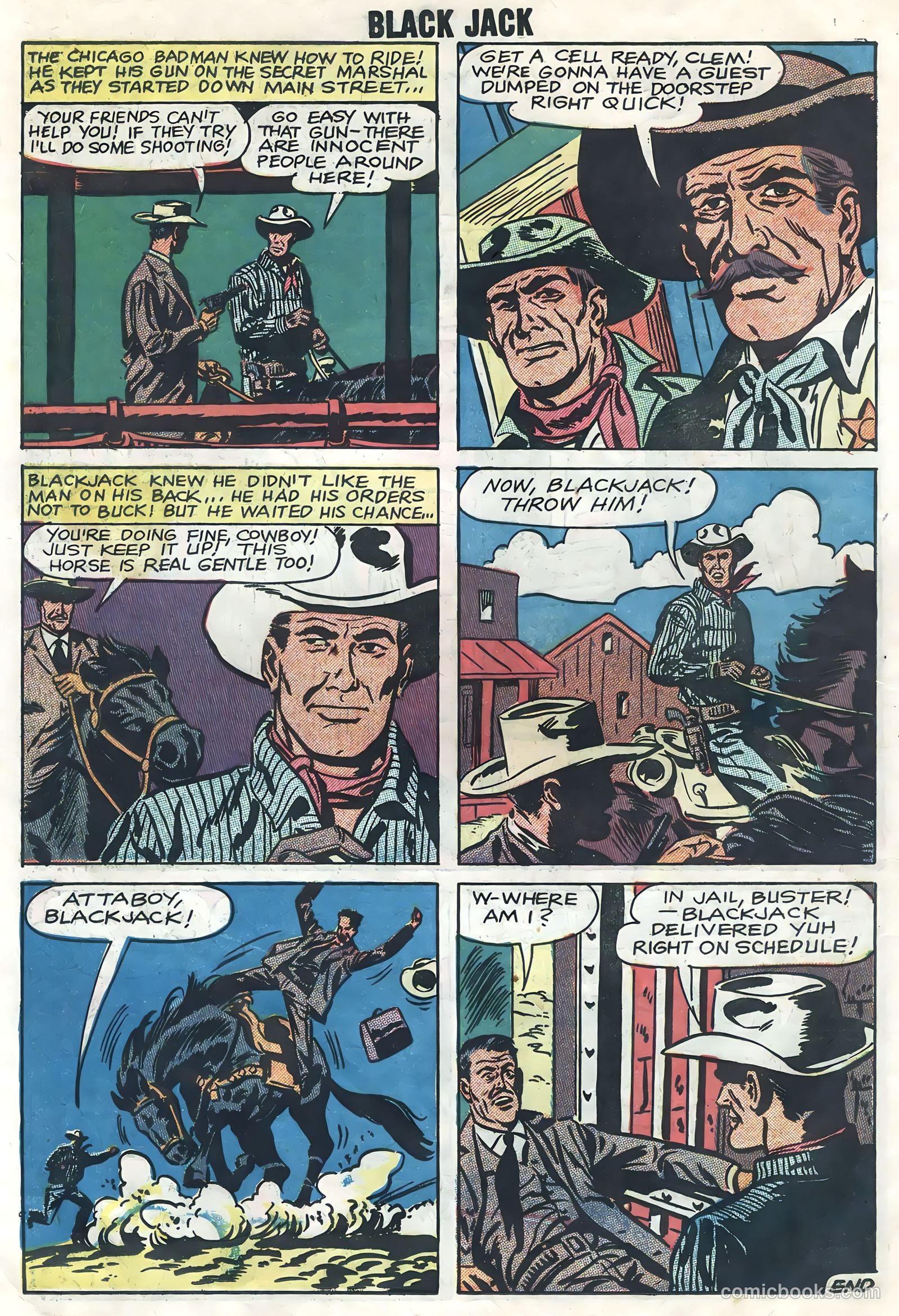 Rocky Lane's Black Jack #27 — page 14 of 36