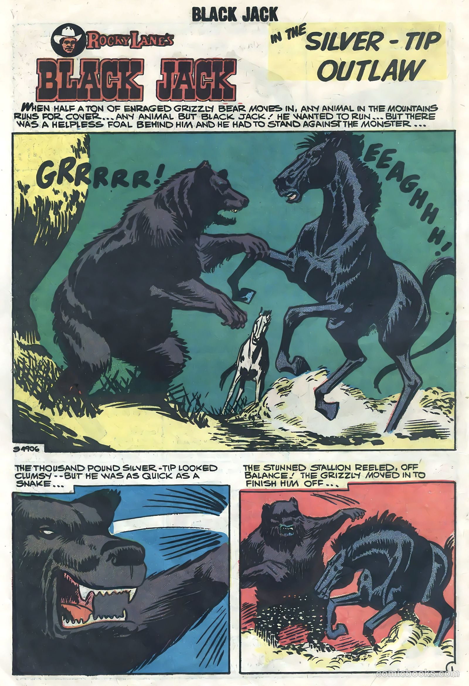 Rocky Lane's Black Jack #27 — page 18 of 36