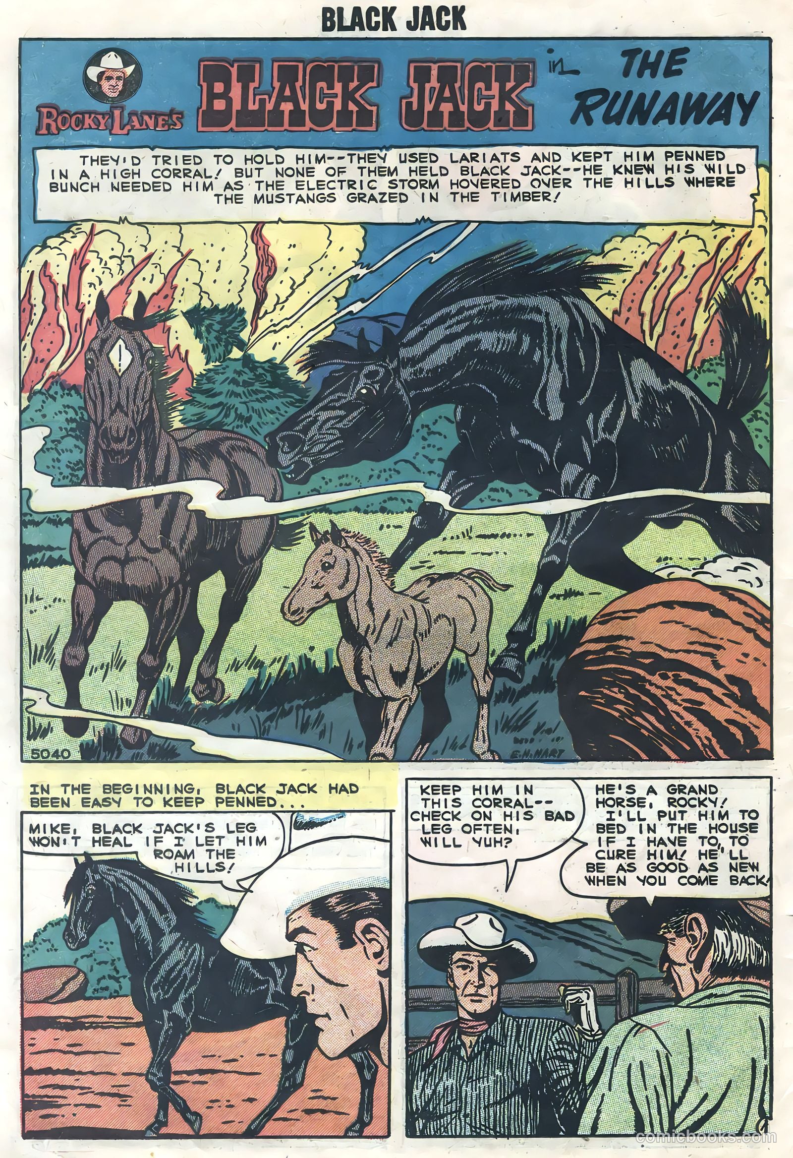 Rocky Lane's Black Jack #27 — page 26 of 36