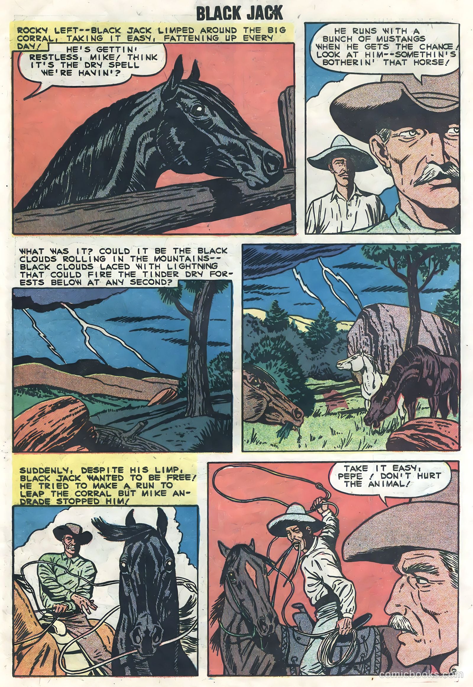 Rocky Lane's Black Jack #27 — page 27 of 36