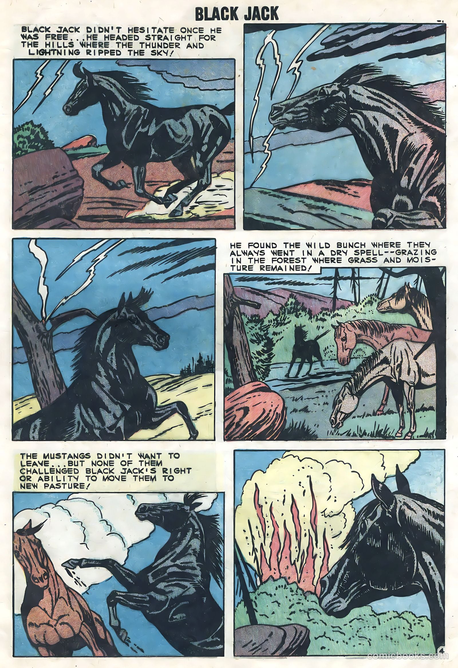 Rocky Lane's Black Jack #27 — page 29 of 36