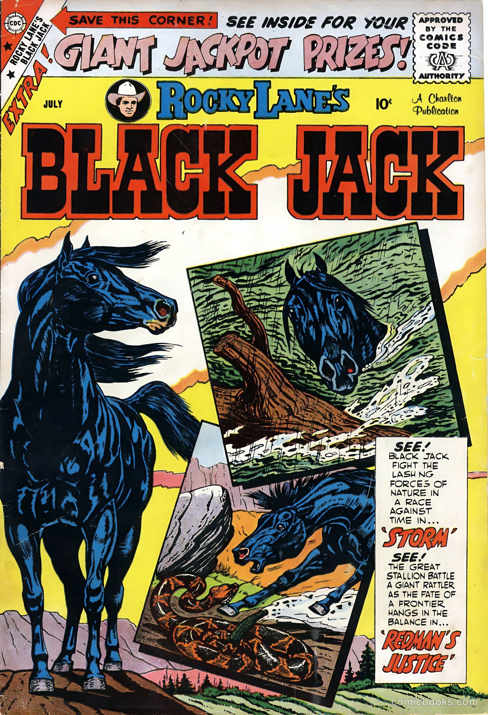 Rocky Lane's Black Jack #28 — page 1 of 36