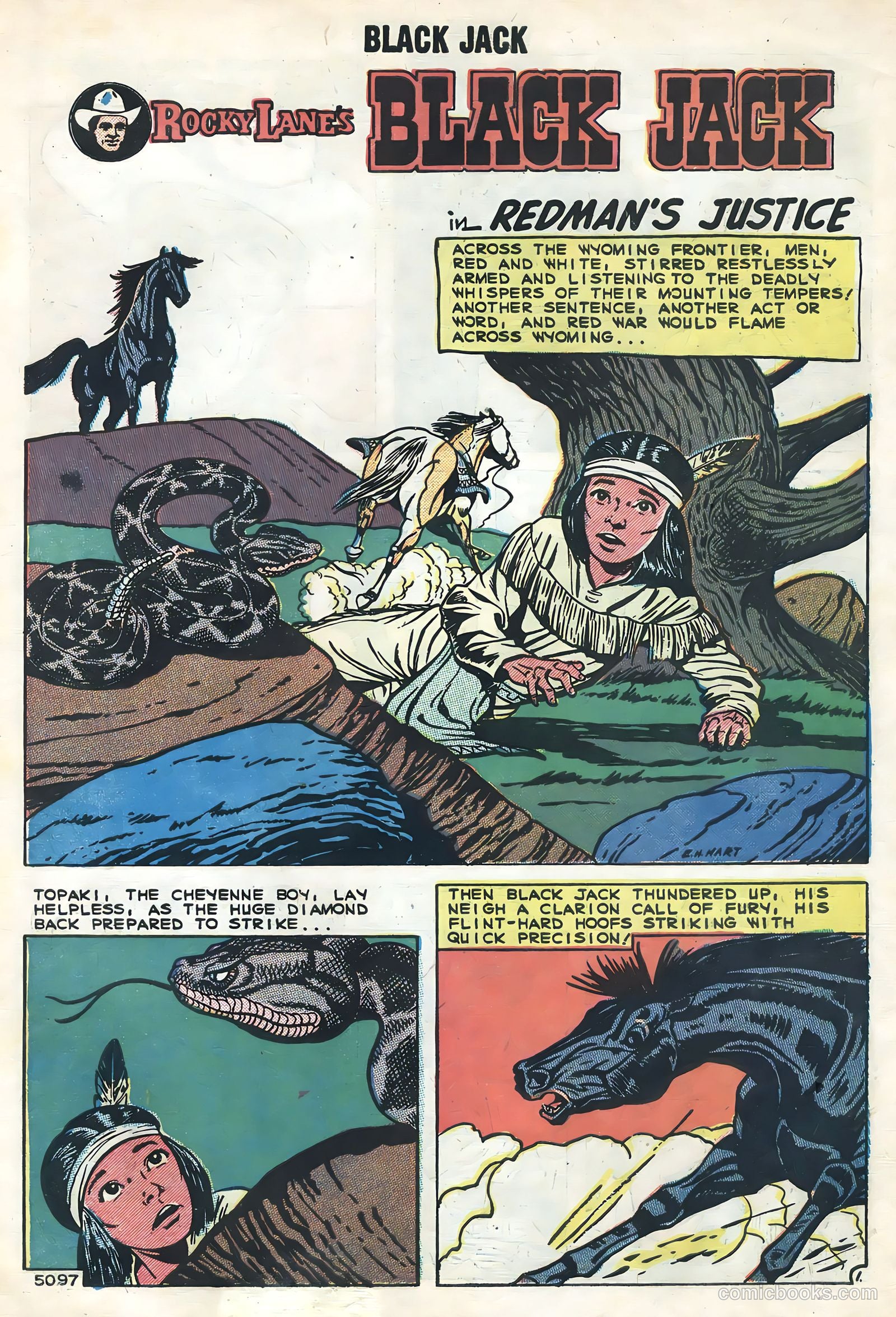Rocky Lane's Black Jack #28 — page 3 of 36