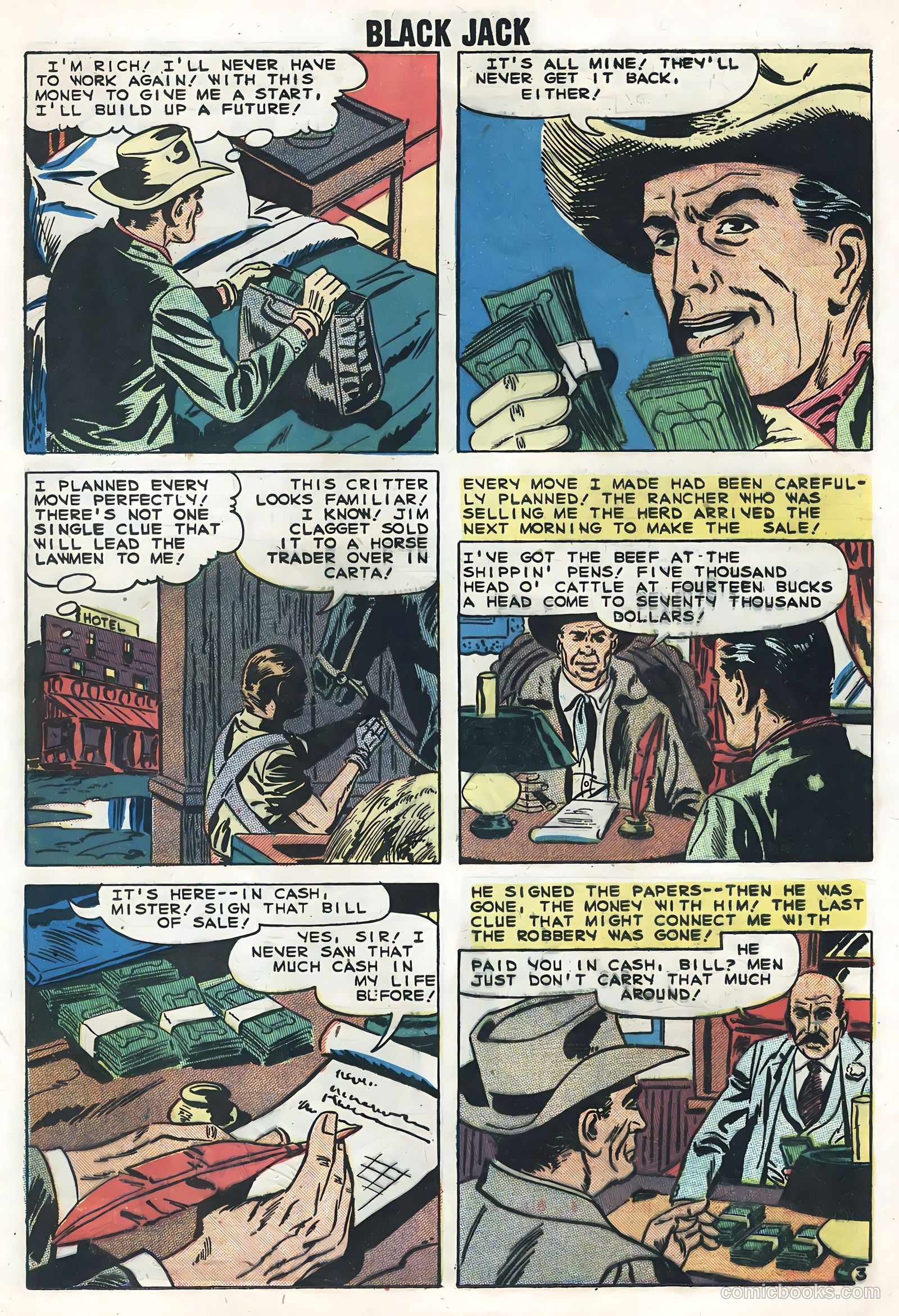 Rocky Lane's Black Jack #28 — page 17 of 36